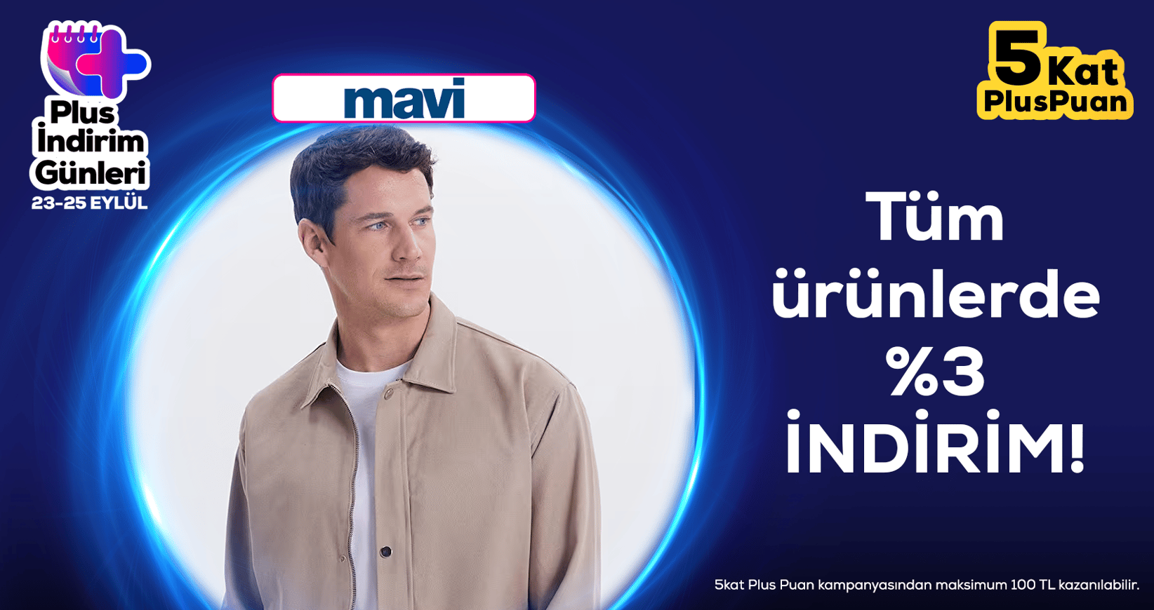 Mavi'de Plus İndirimi