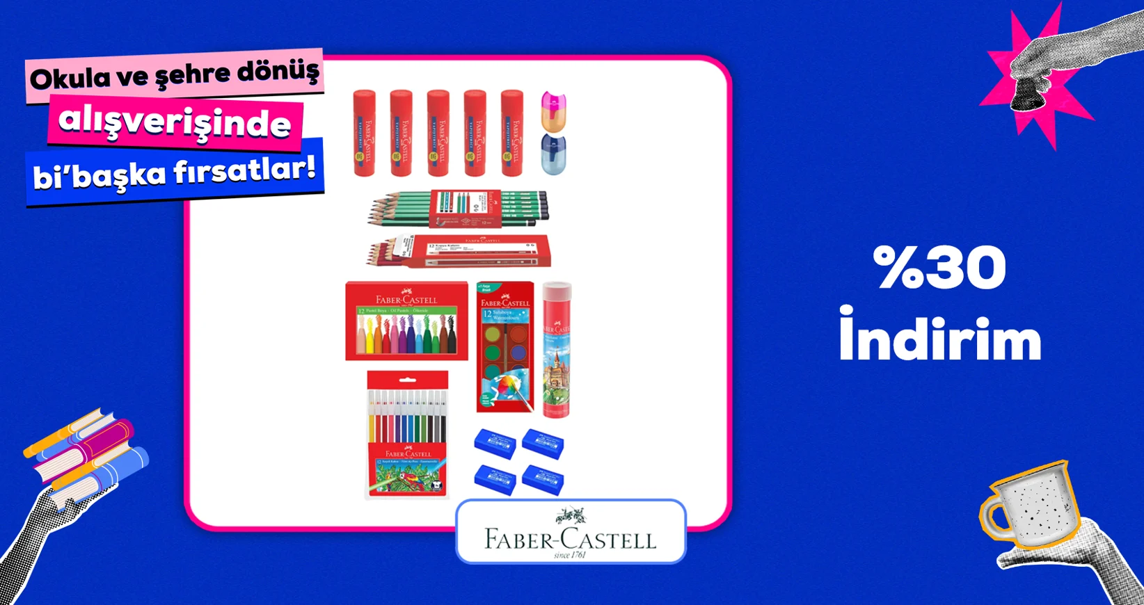 Faber-Castell %30 İndirim