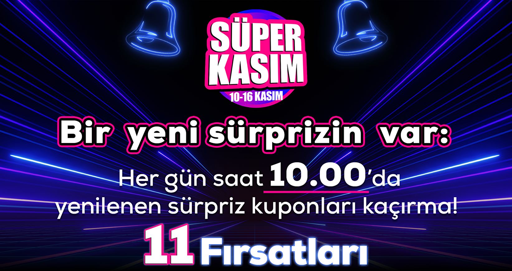 Limitli Kupon Kampanyası Teaser