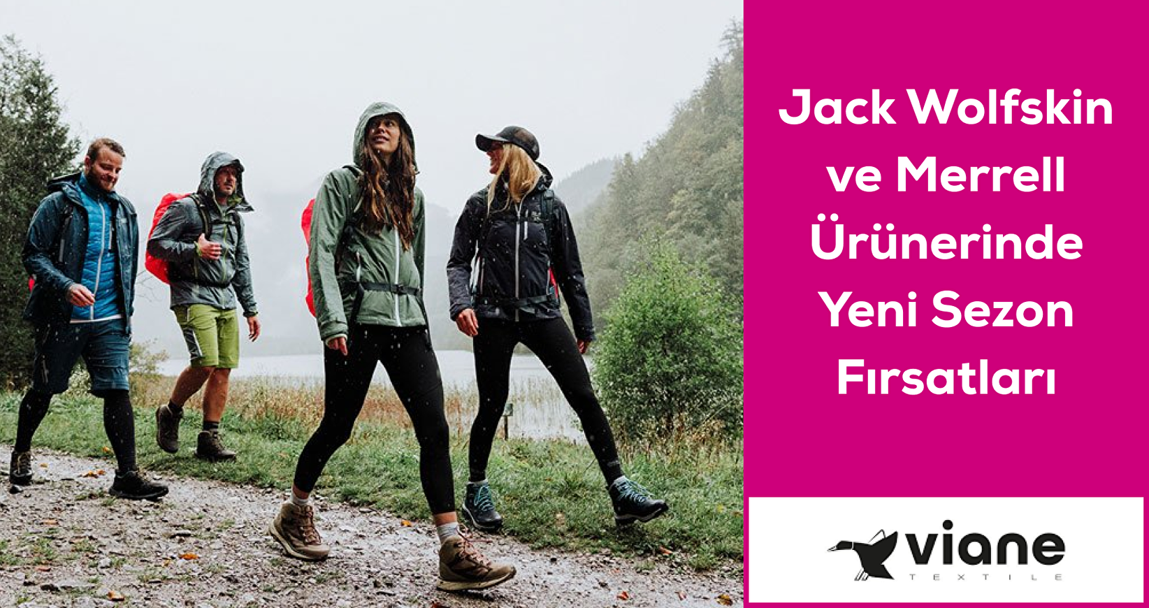 Jack Wolfskin ve Merrel Ürünerinde Yeni Sezon Fırsatları