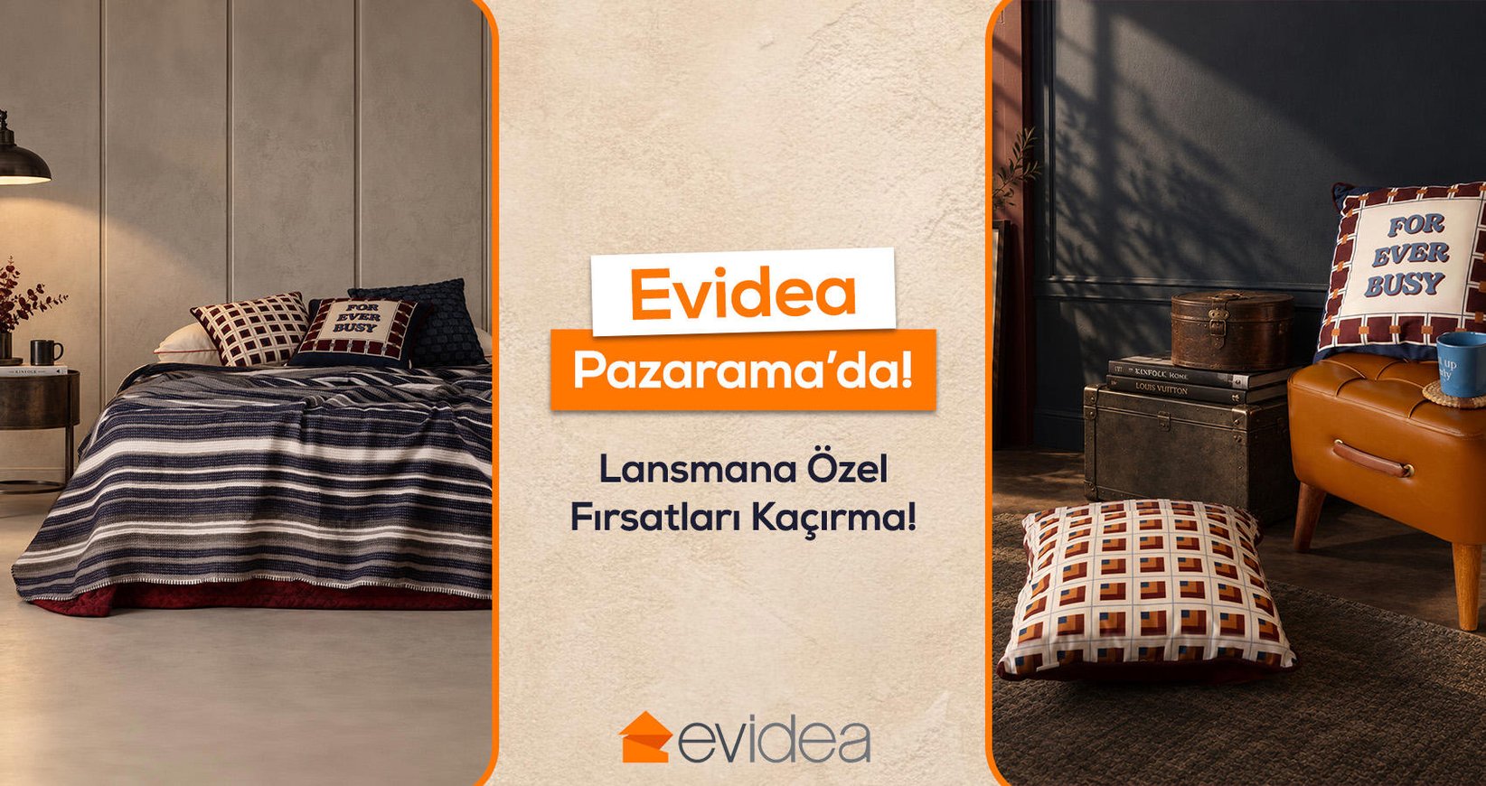 Evidea Pazarama'da!