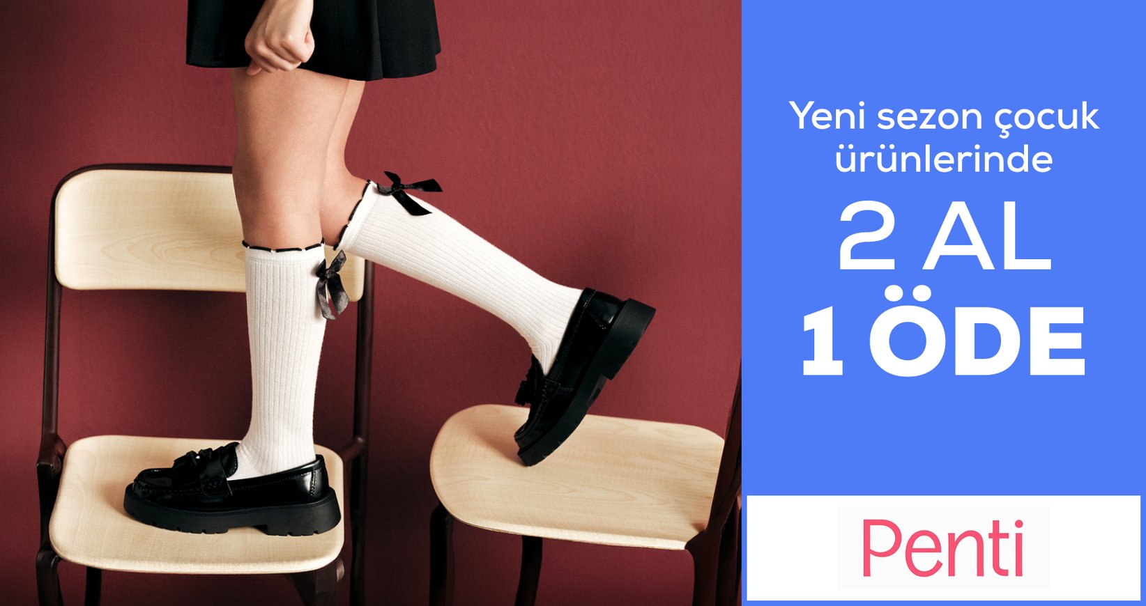 Penti Yeni Sezon Çocuk Ürünlerinde 2 Al 1 Öde