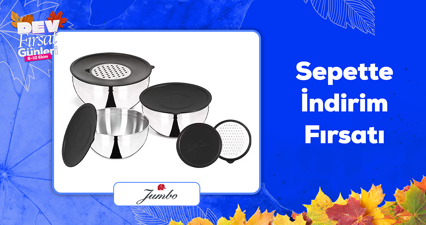 Jumbo Sepette İndirim Fırsatı