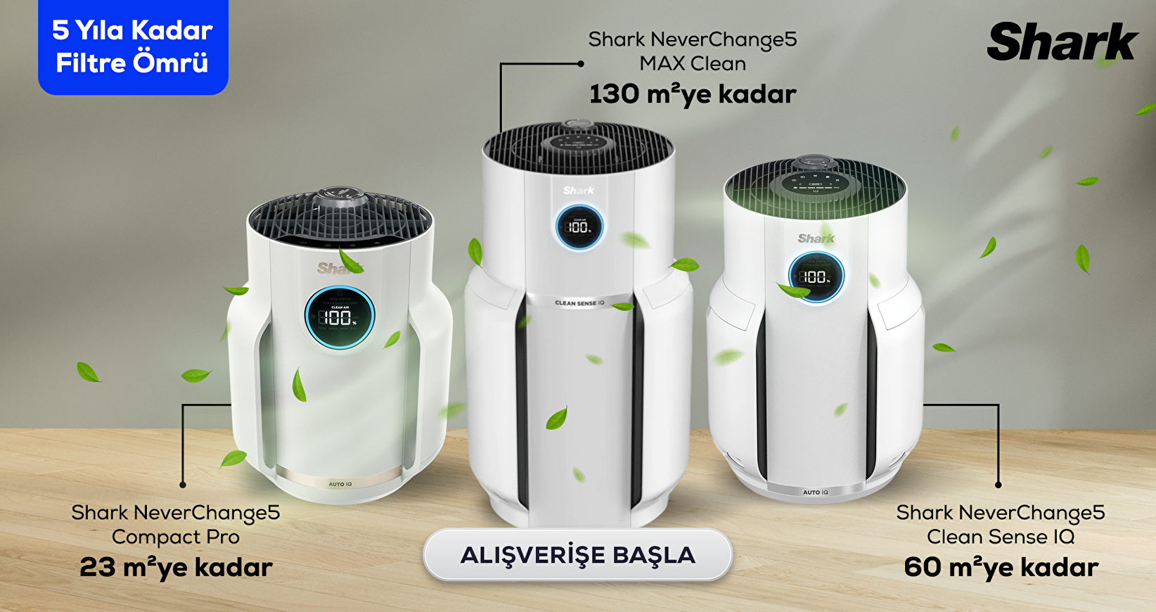 Shark Hava Temizleme ve Nem Cihazları