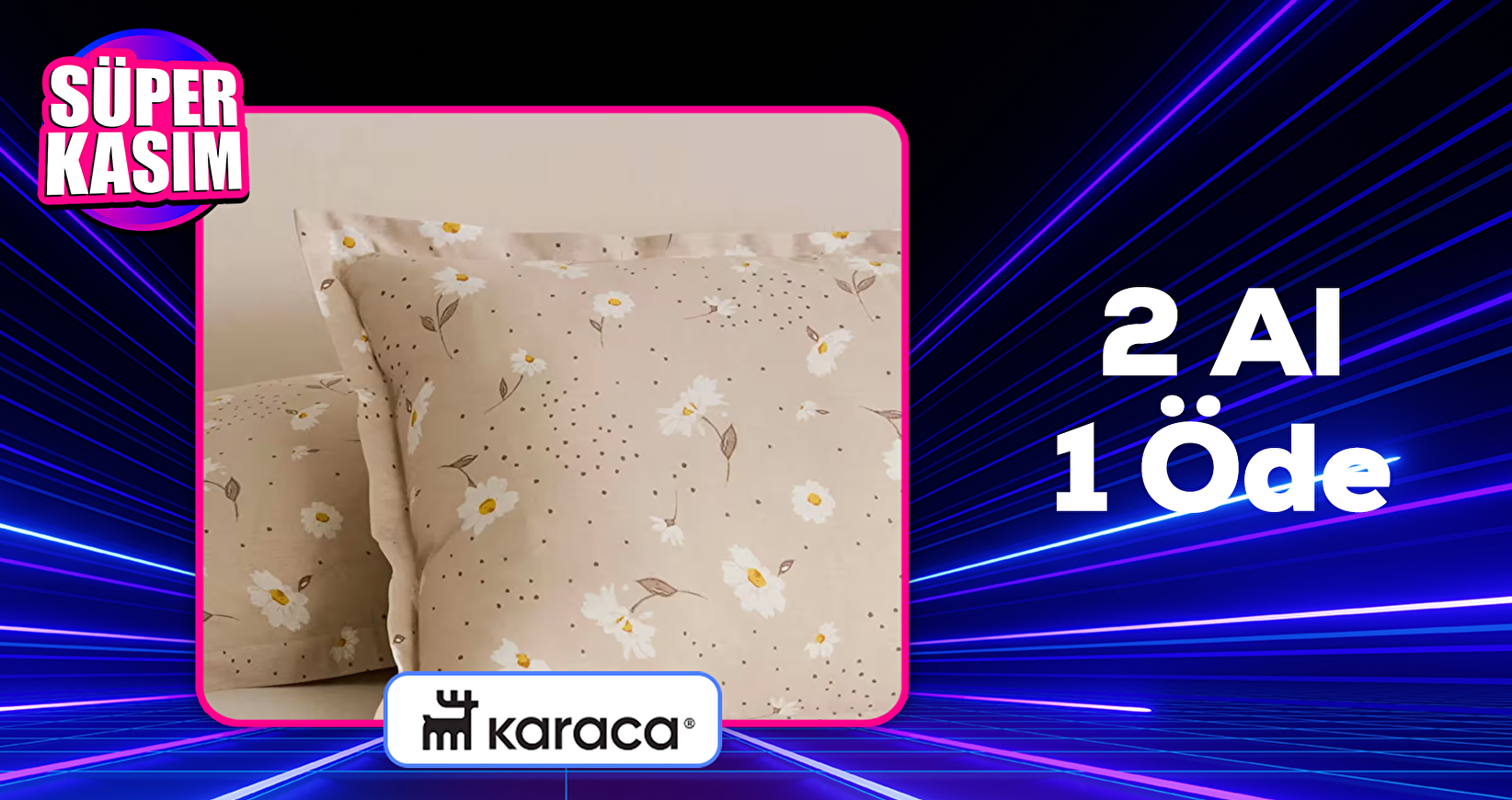 Karaca Mağazasında Seçili Ürünlerde 2 Al 1 Öde