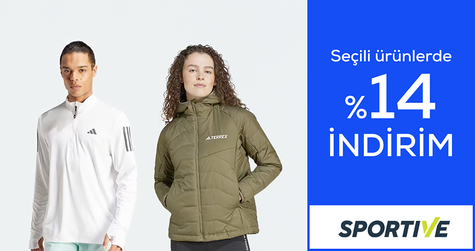 Sportive Mağazasında Sepette %14 İndirim