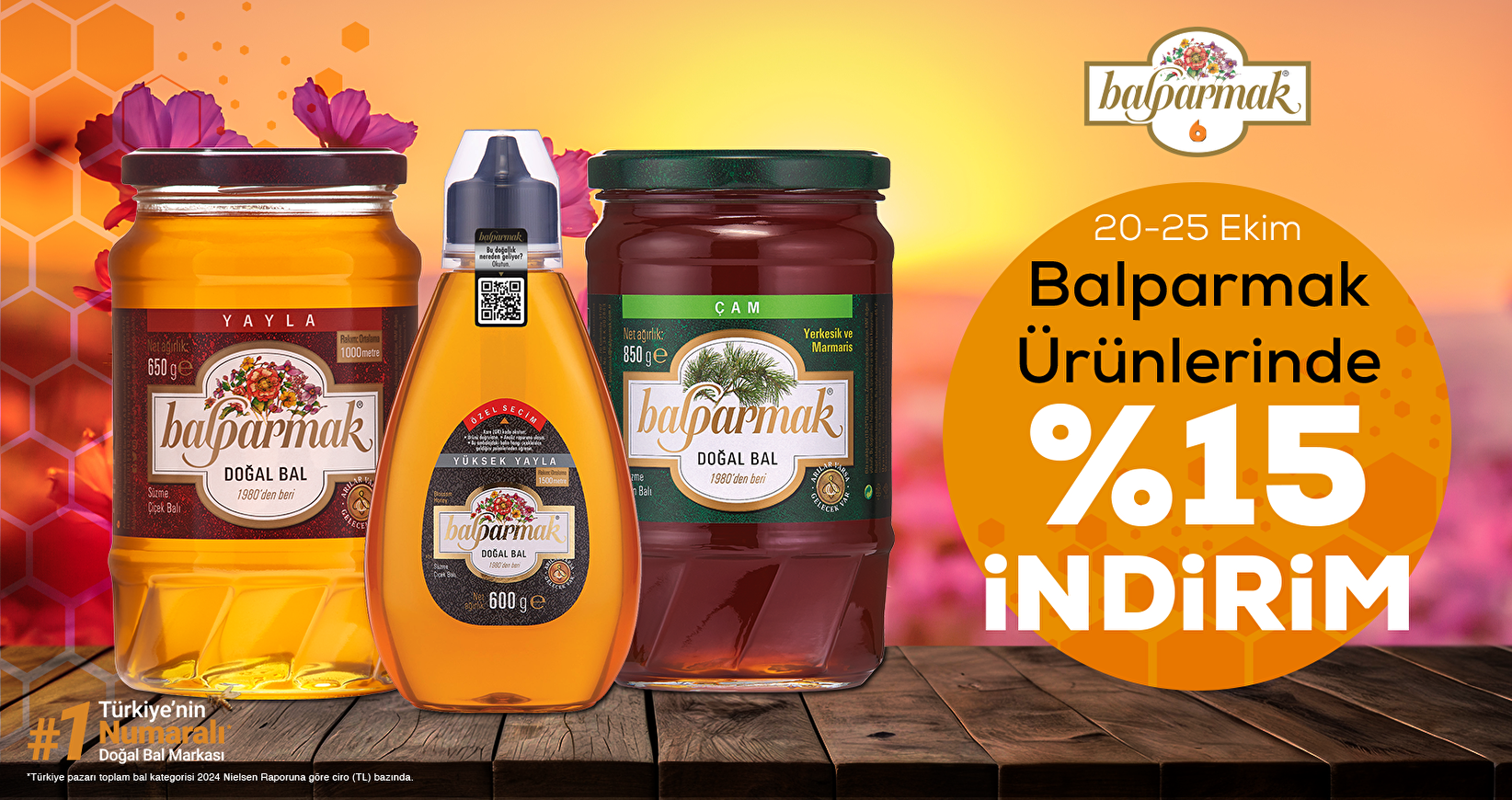 Balparmak Ürünlerinde %15 İndirim