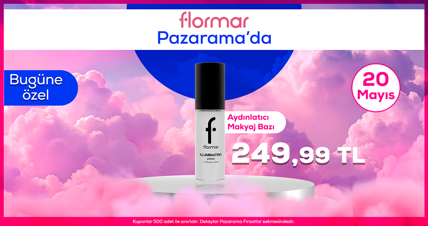 Flormar Aydınlatıcı Makyaj Bazı