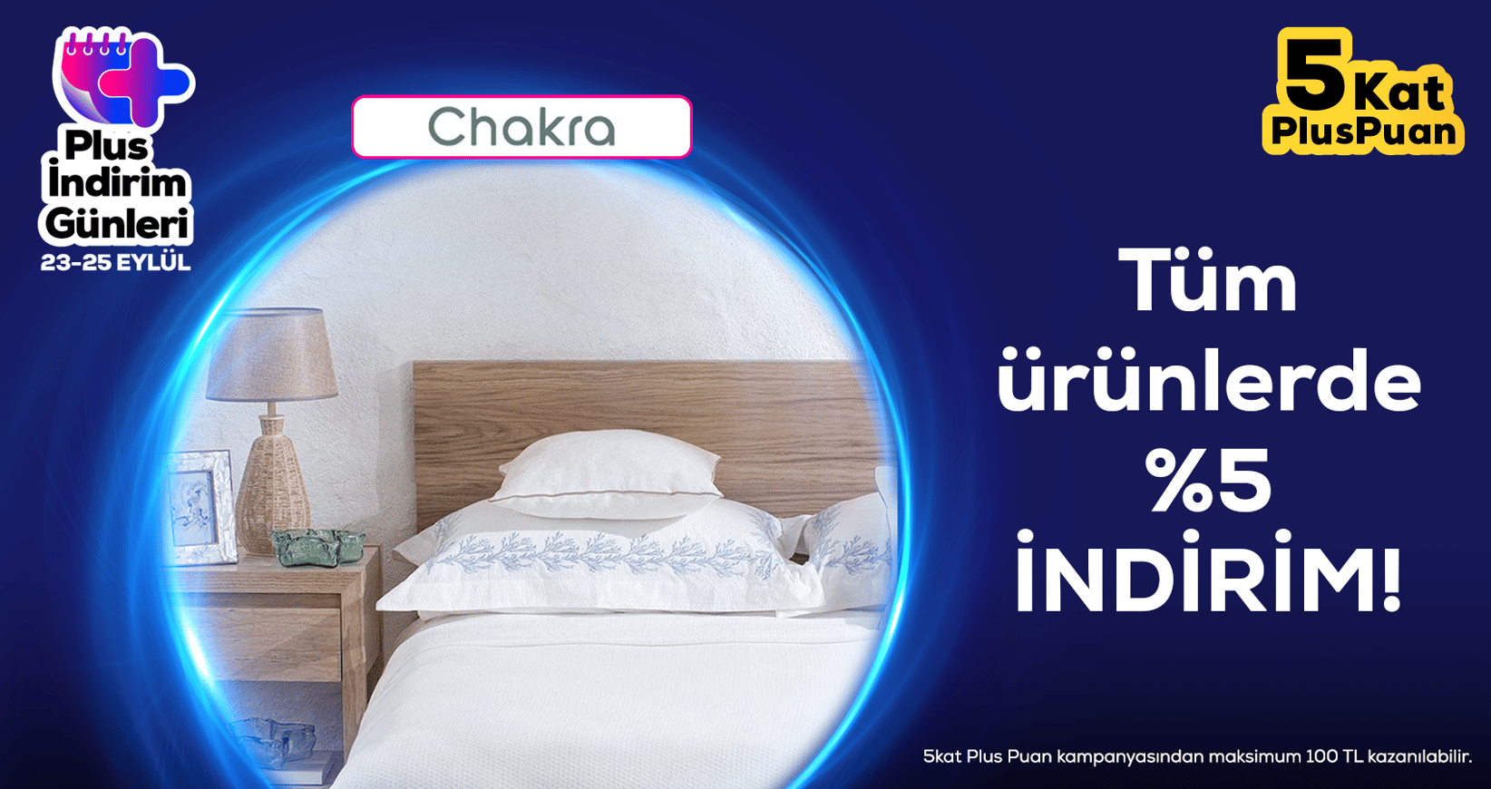 Chakra'da Plus İndirimi