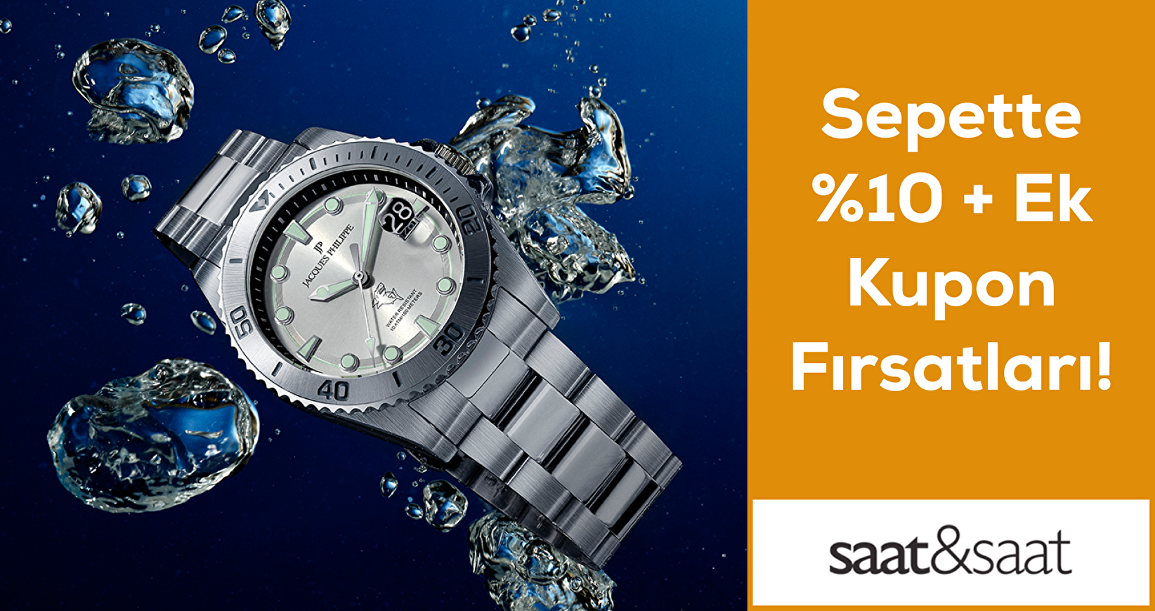 SaatveSaat'te Sepette %10 İndirim ve Ek Kupon Fırsatları 