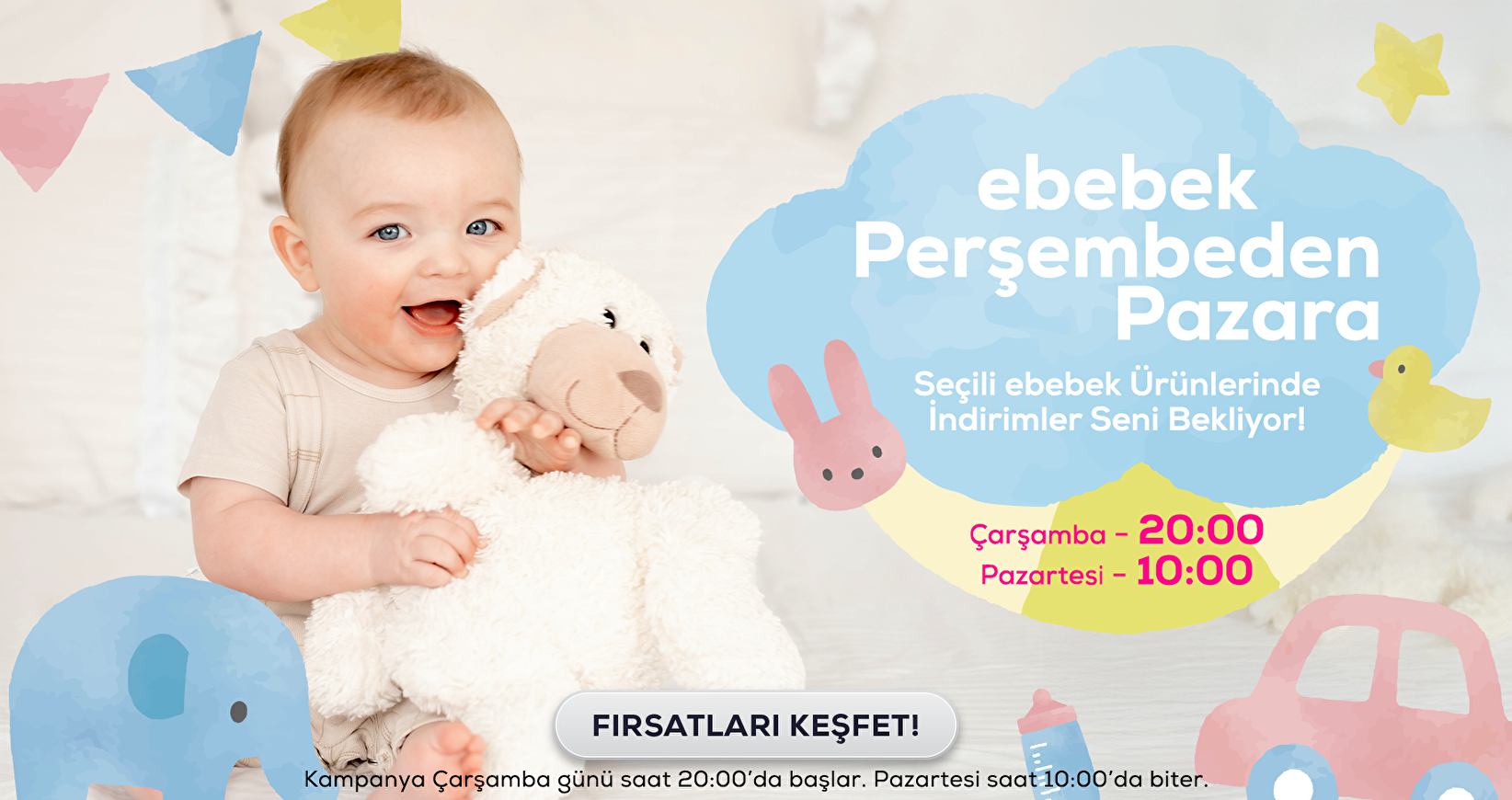 ebebek Perşembeden Pazara