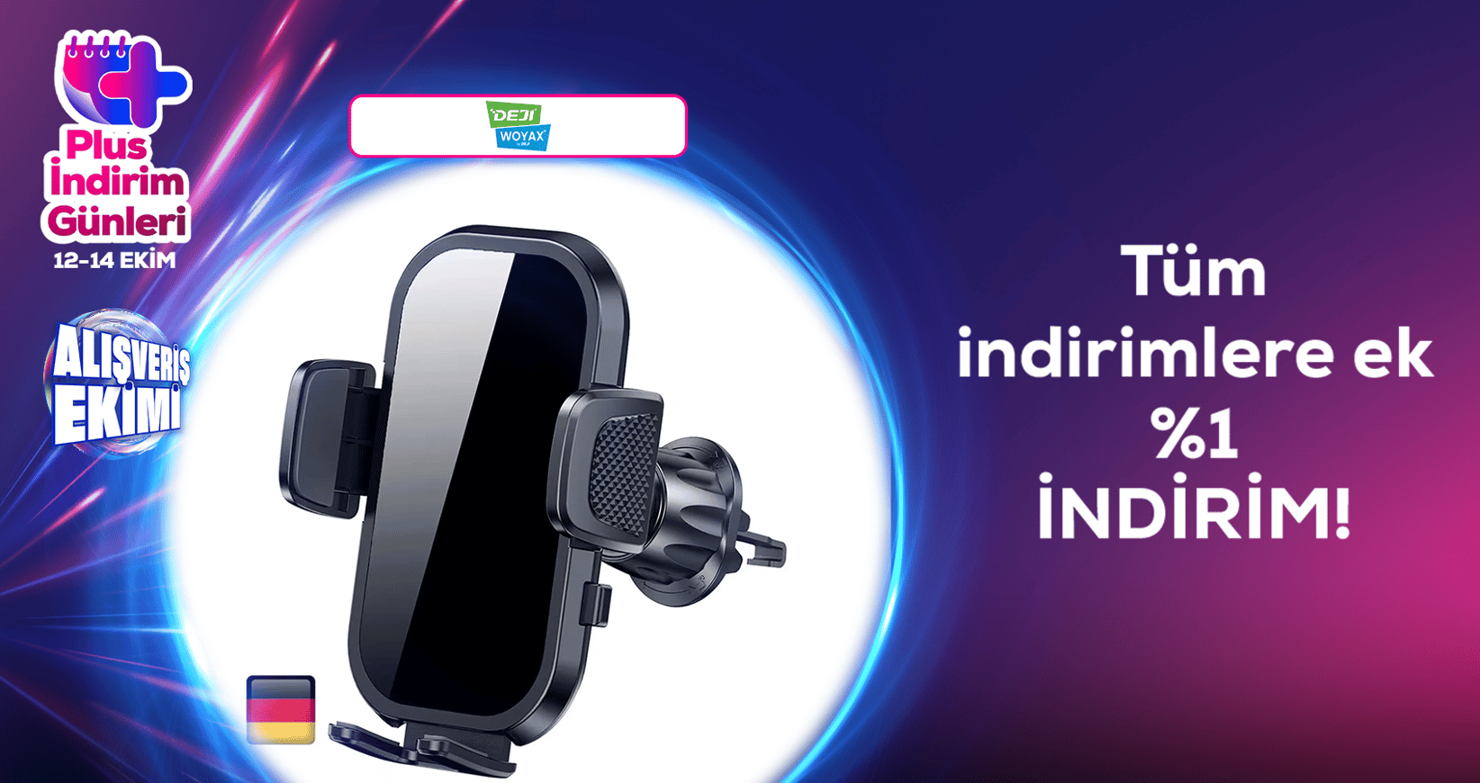 Woyax Deji Tüm indirimlere ek %1 indirim