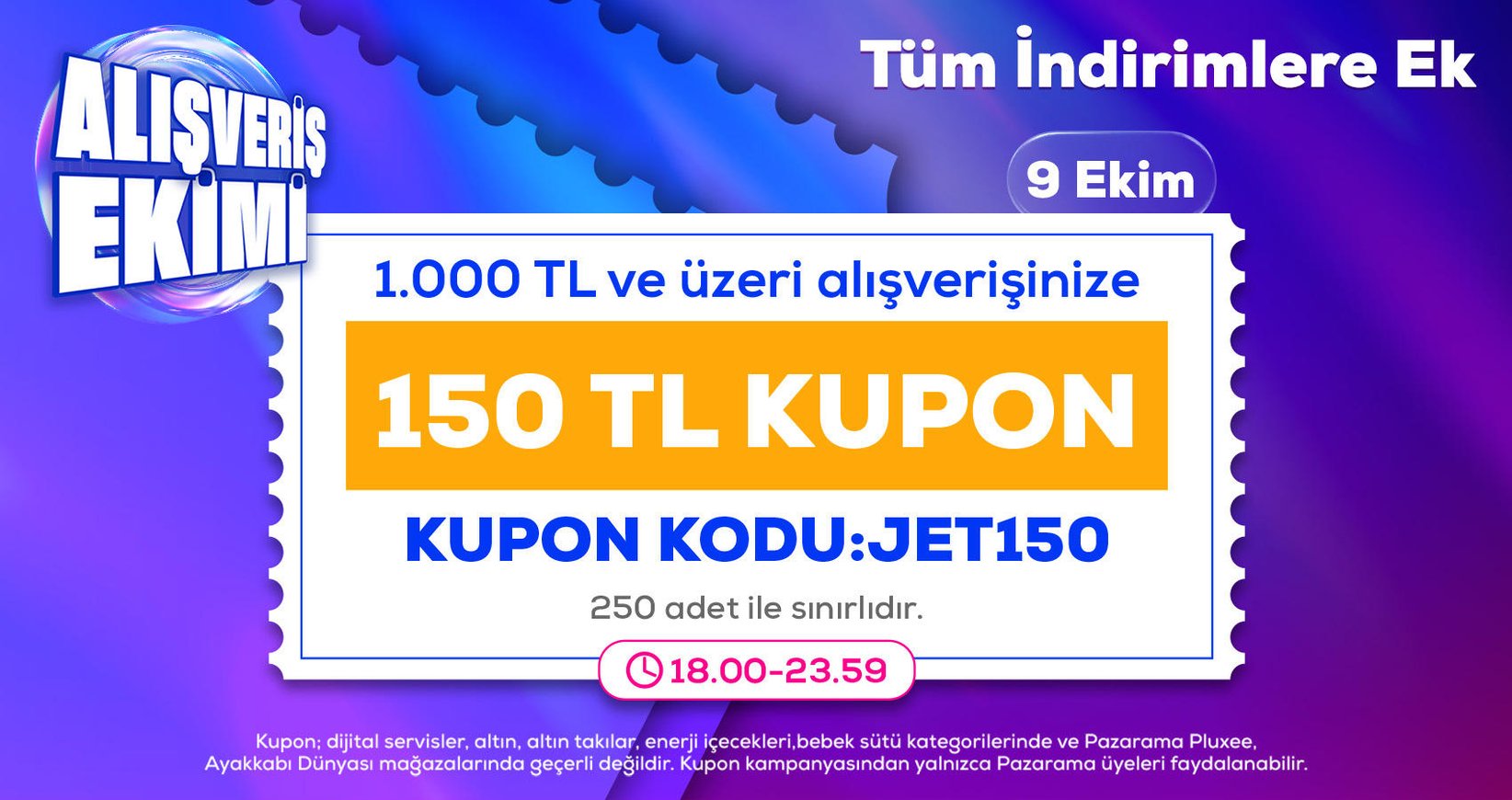 Limitli Kupon!
