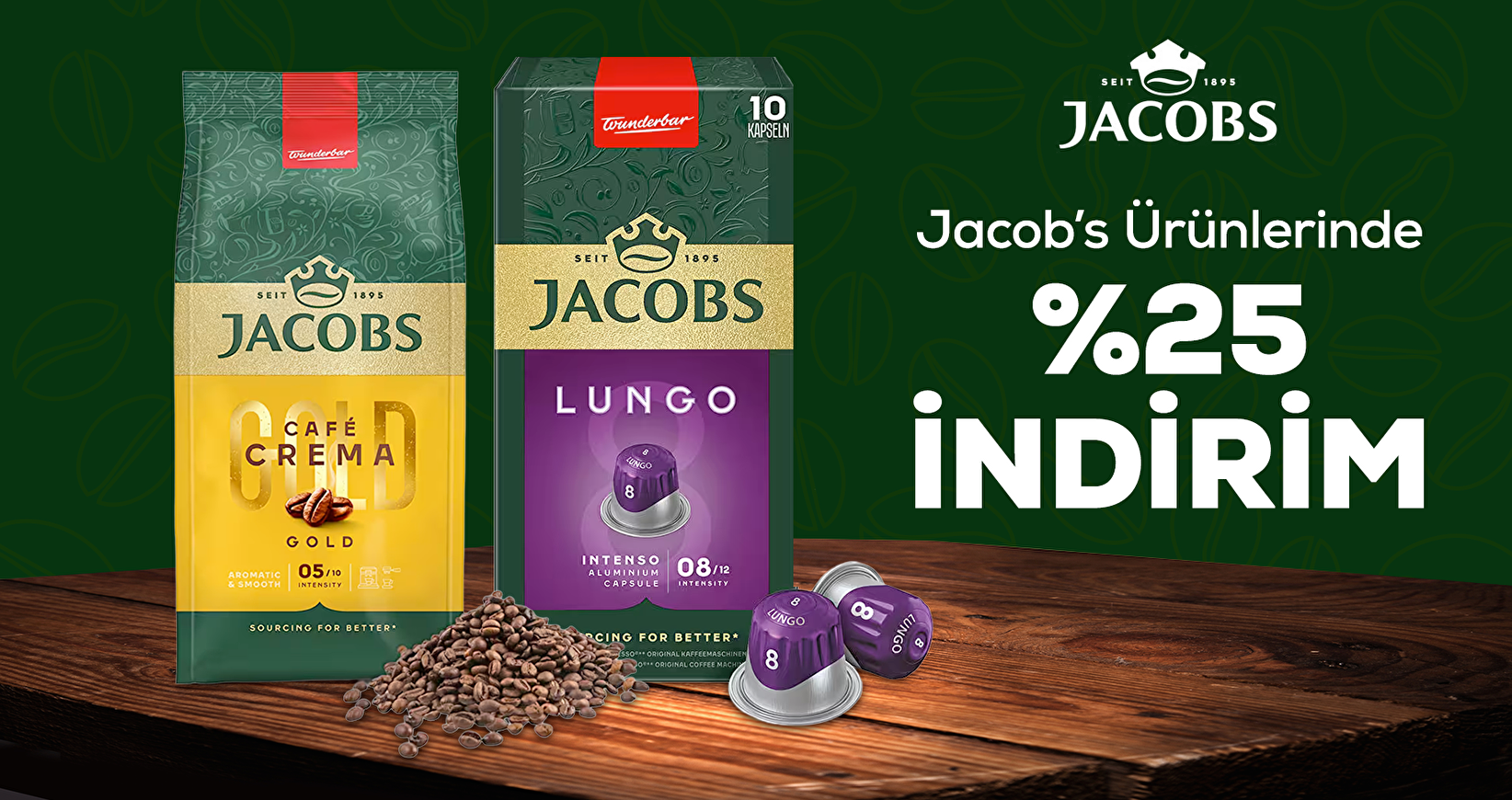 Jacob's %25 İndirim