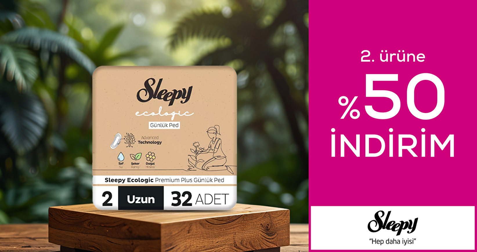 Sleepy 2.Ürüne %50 İndirim