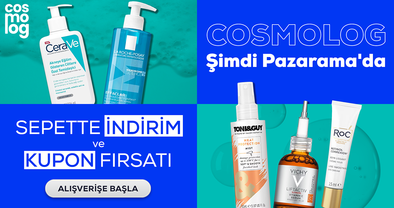 Cosmolog Pazarama'da