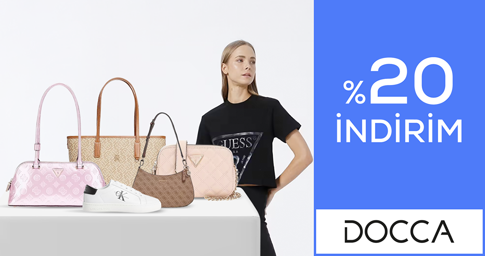 Docca Collection Mağazasında Sepette %20 İndirim