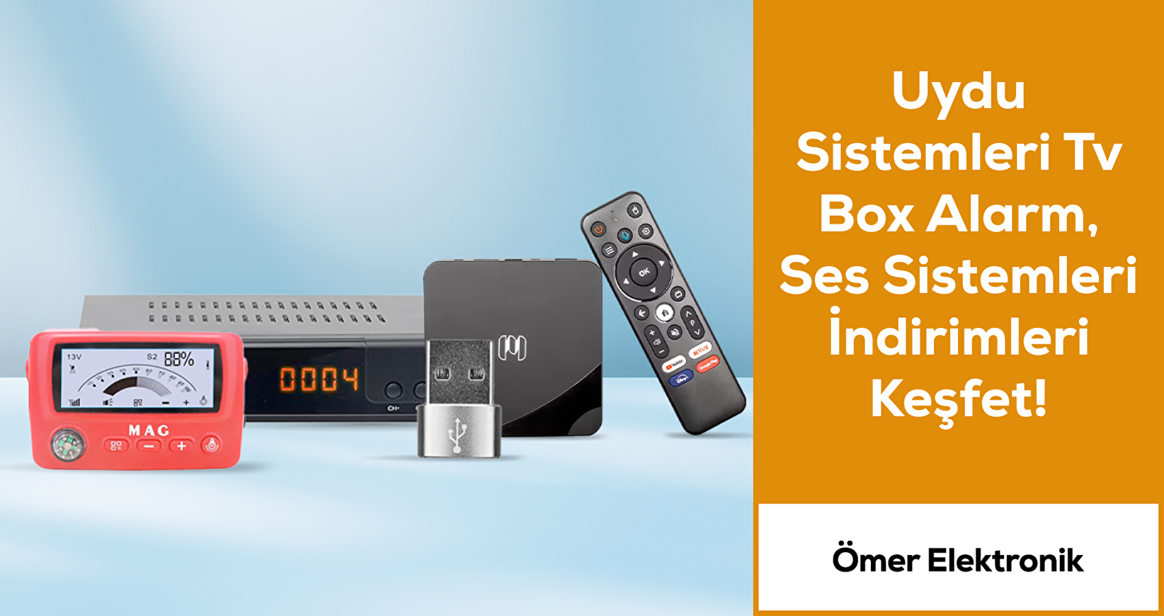 Uydu Sistemleri, Tv Box Alarm,Ses Sistemlleri İndirimleri Keşfet!