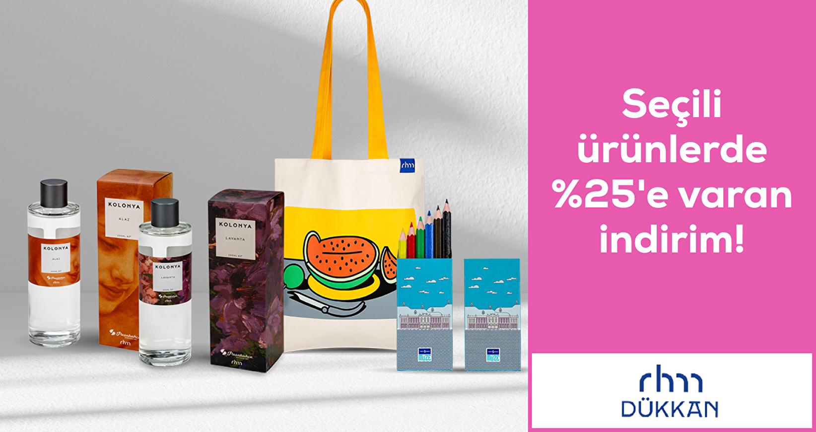 RHM Dükkan'da seçili ürünlerde %25'e varan indirim