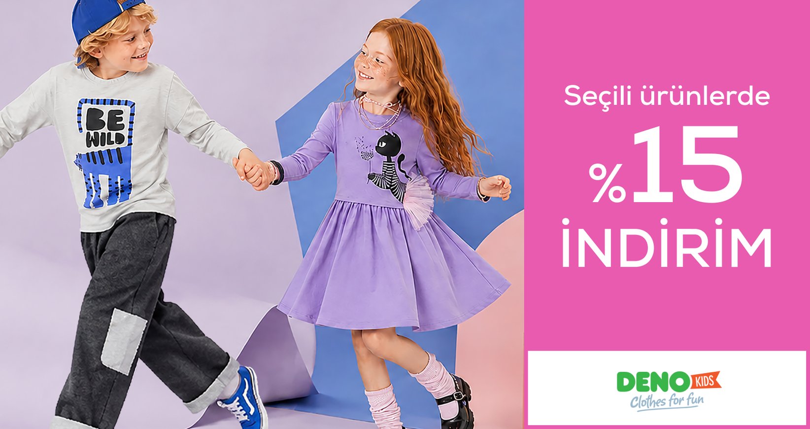 Denokids seçili ürünlerde %15 indirim