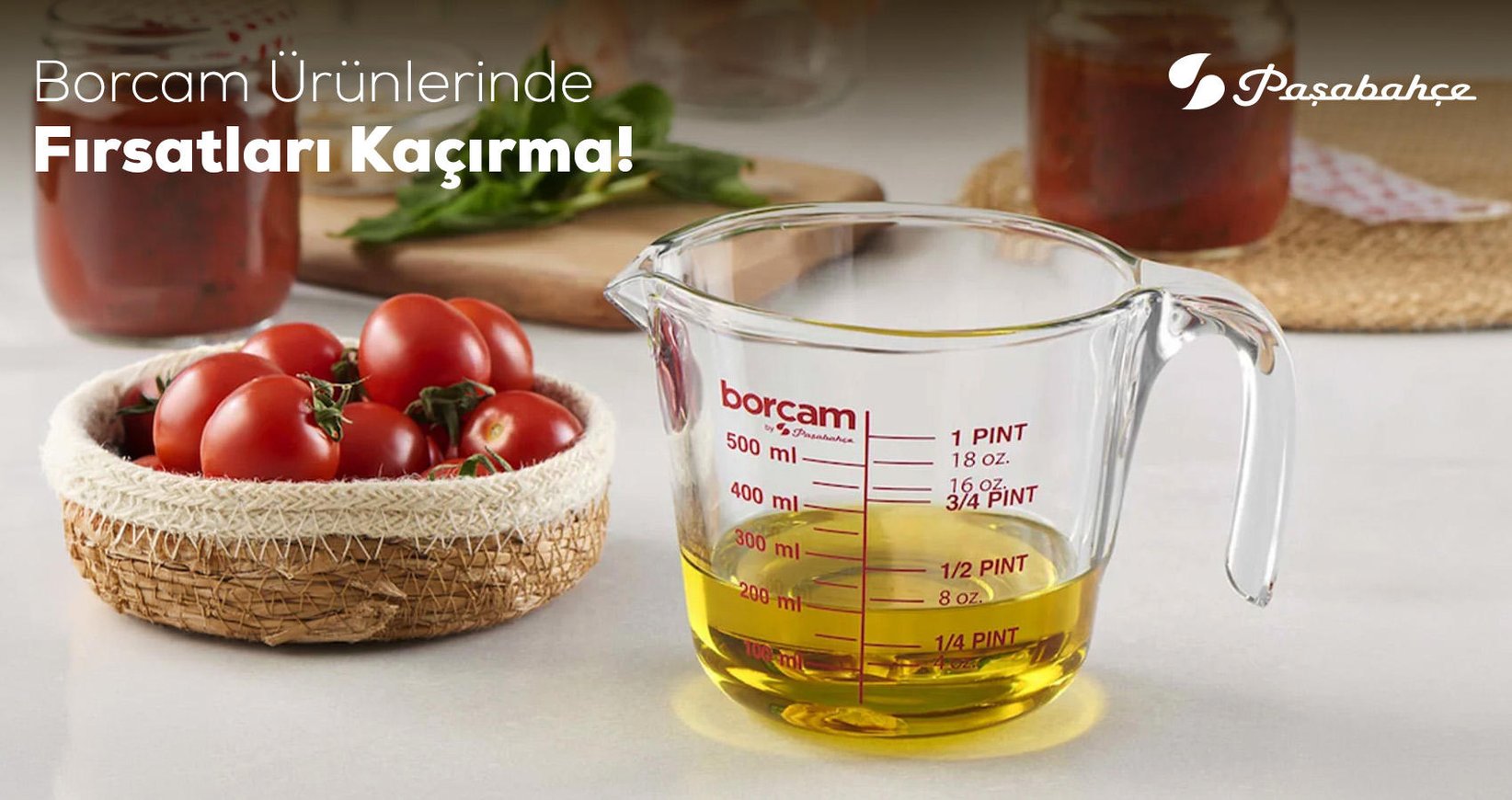 Paşabahçe Borcam Ürünlerinde Fırsatları Kaçırma