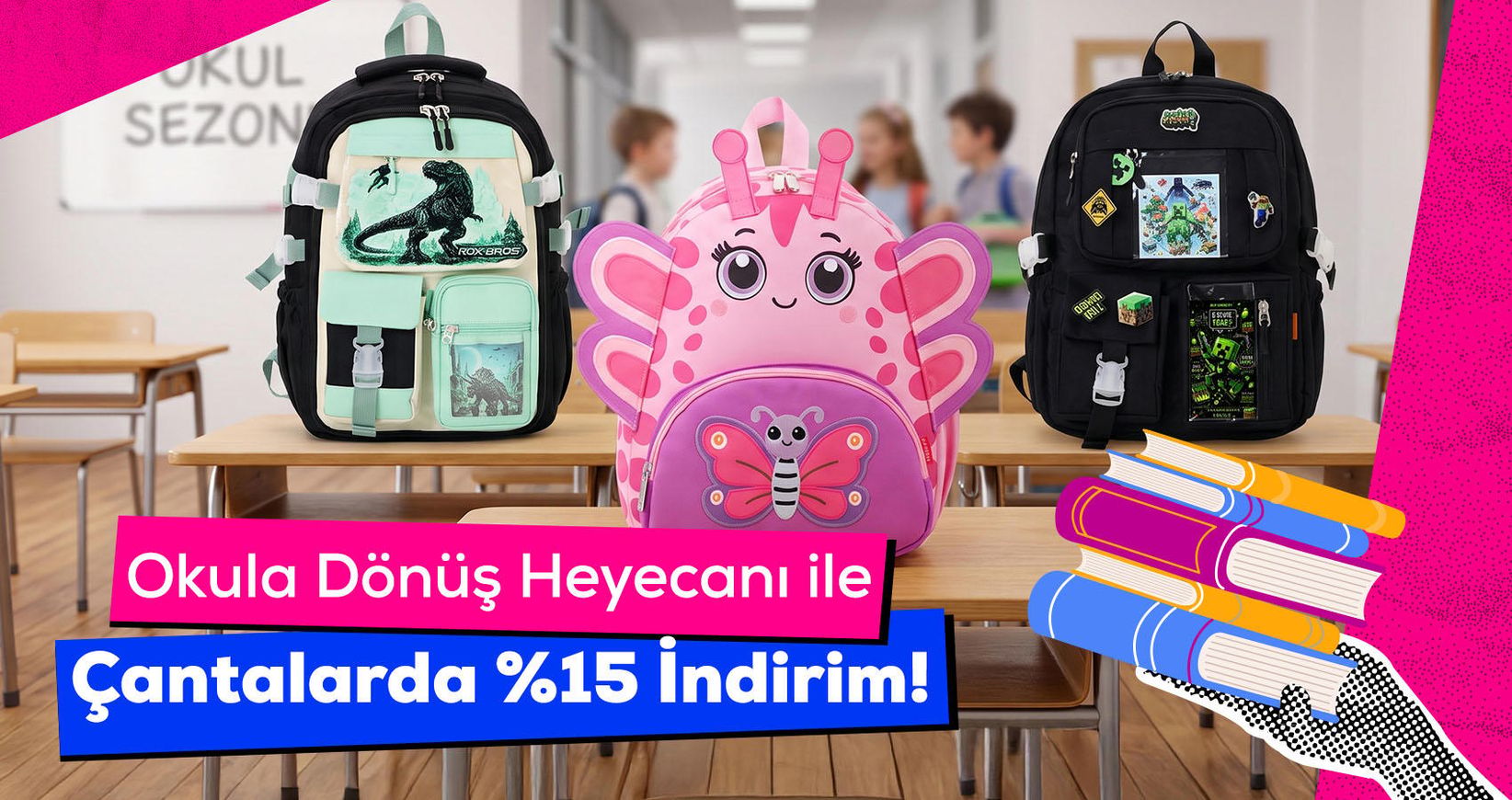 Roxbros Çanta %15 İndirim!