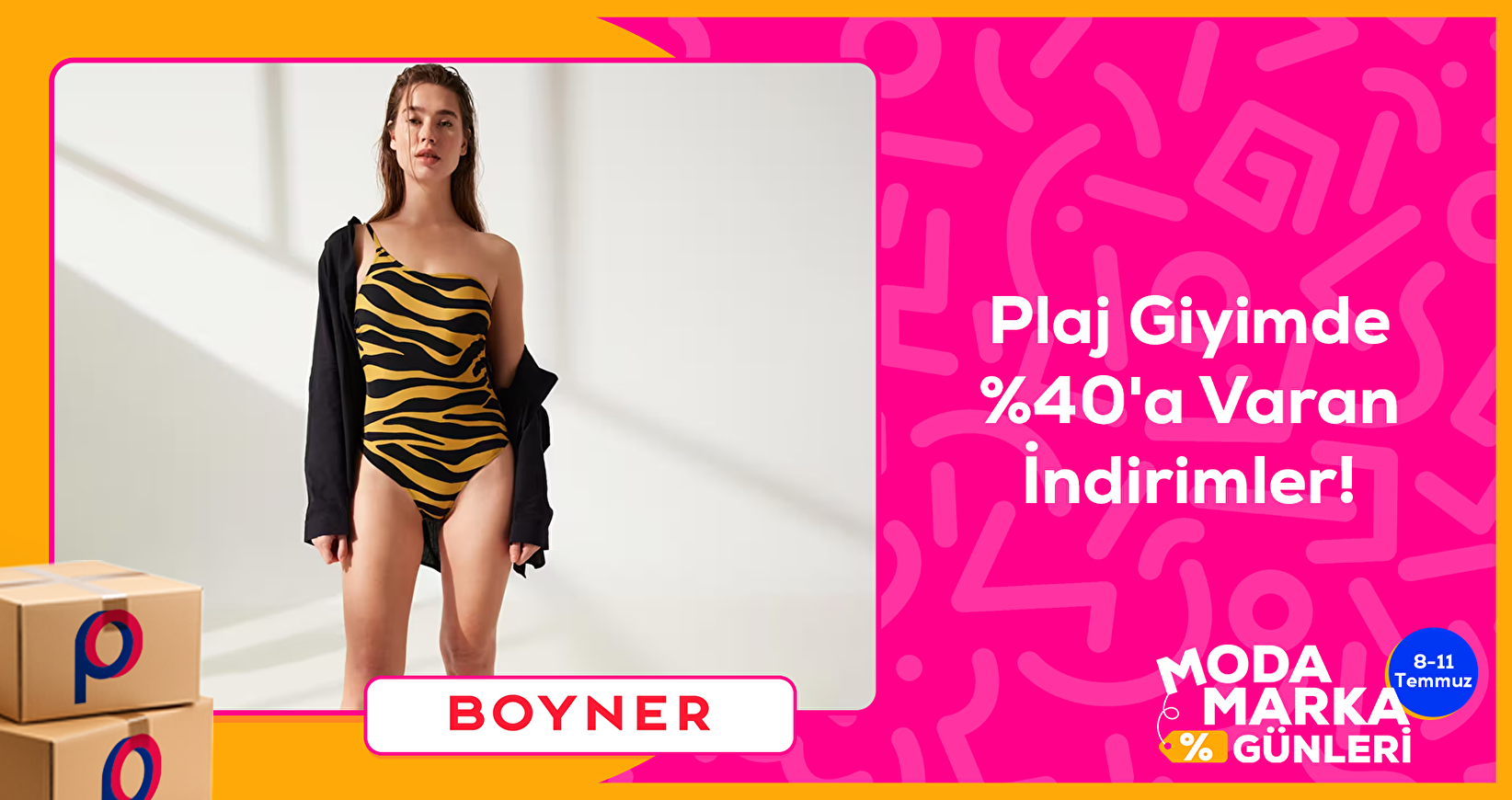 Boyner Plaj giyimde %40'a varan indirimler