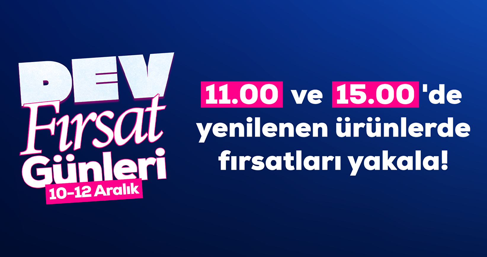 Alışveriş Saati Teaser 