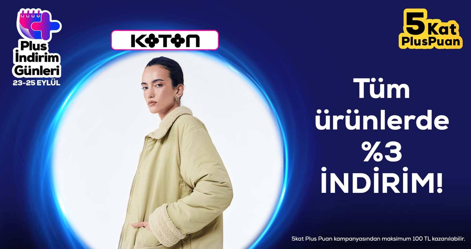Koton'da Plus İndirimi