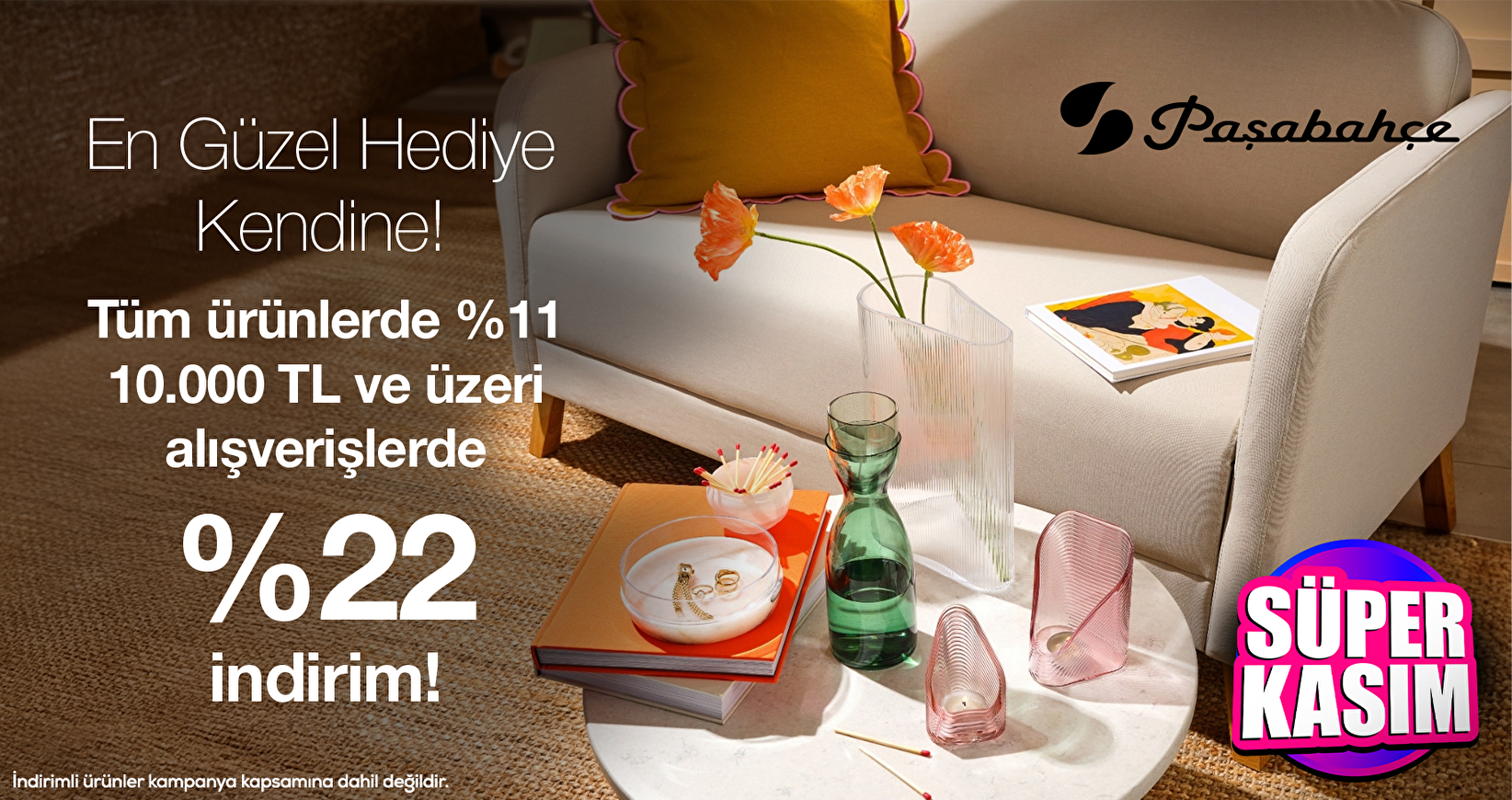 Paşabahçe %22 İndirim