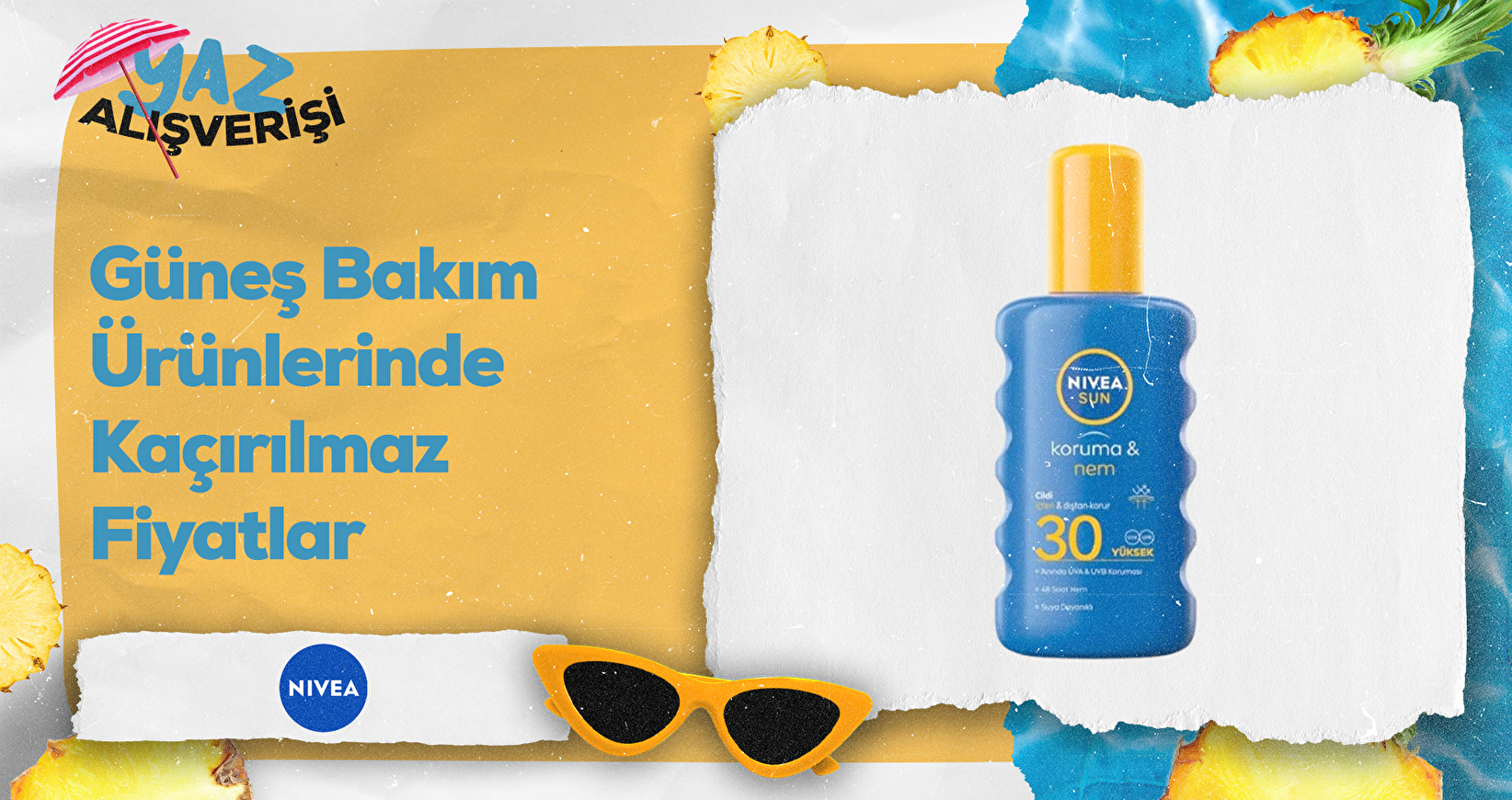 Güneş Bakım Ürünlerinde Kaçırılmaz Fiyatlar