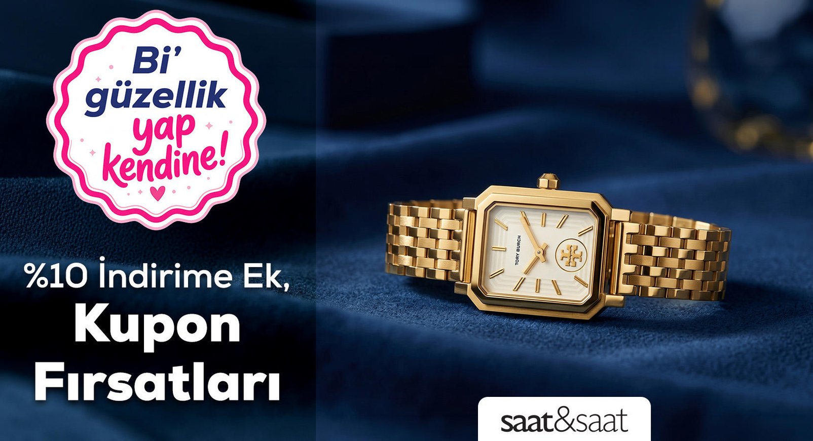 SaatveSaat %10 İndirime Ek Kupon Fırsatı