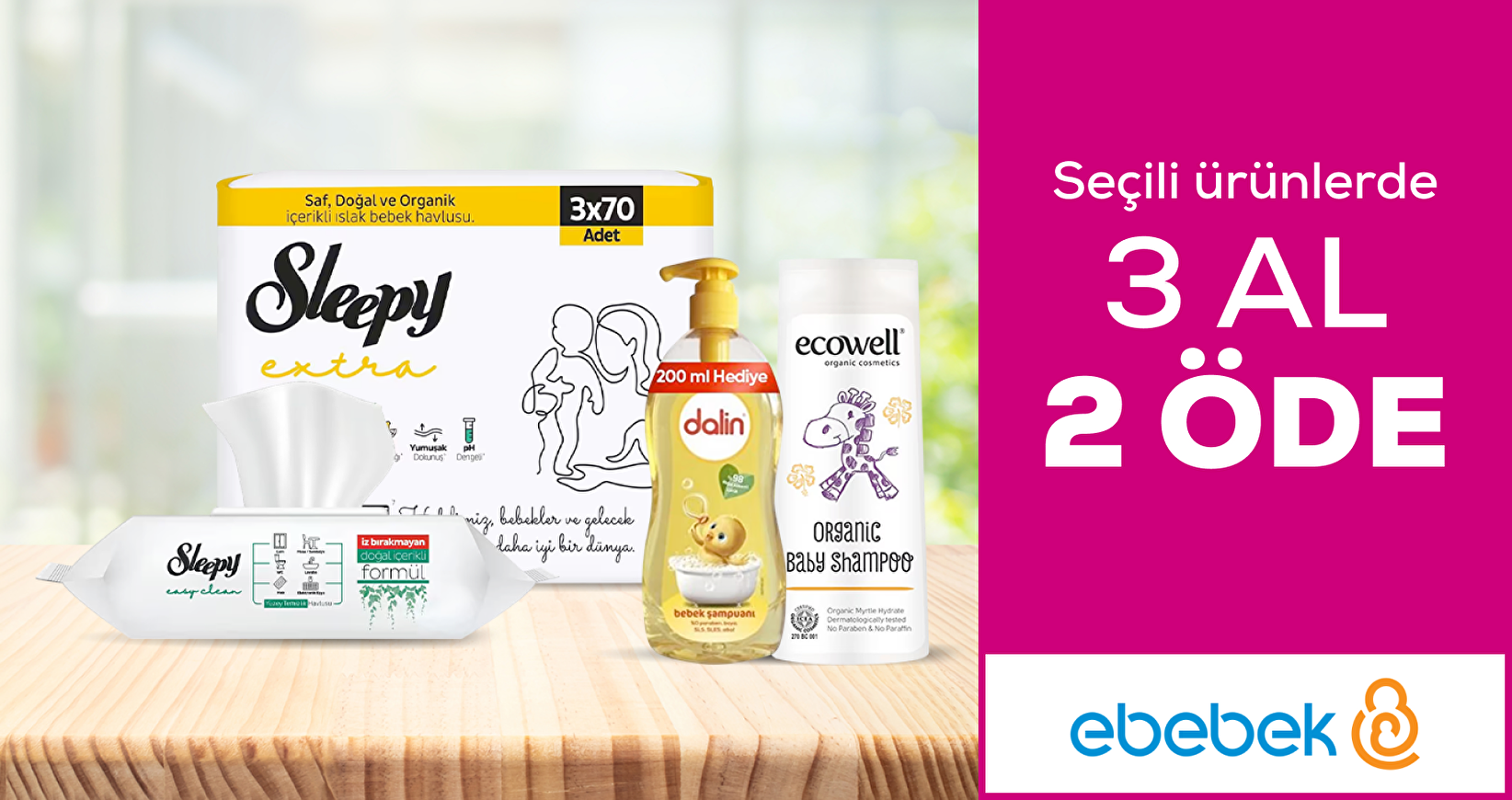 ebebek 3 al 2 öde