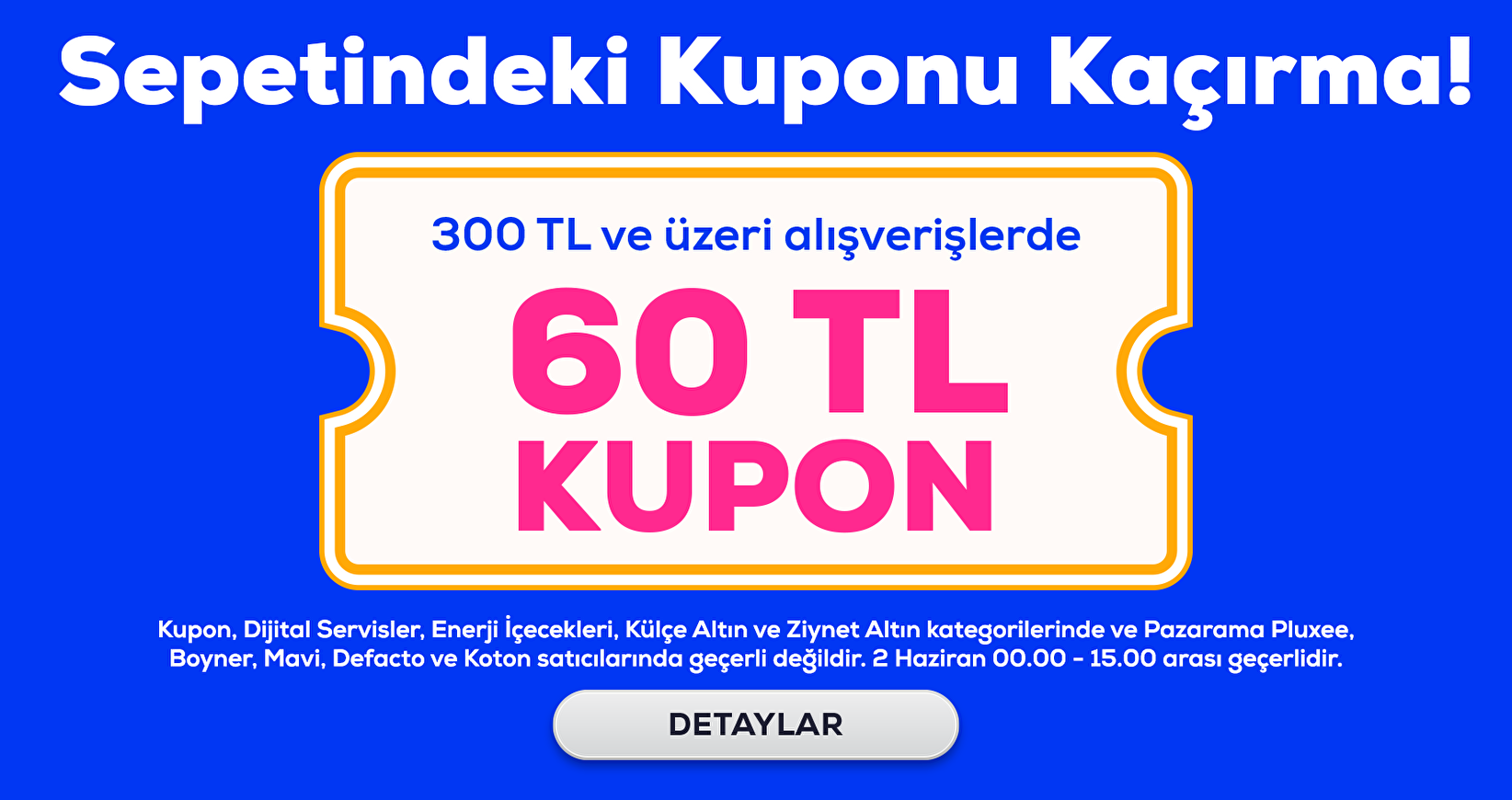 60 TL Kupon