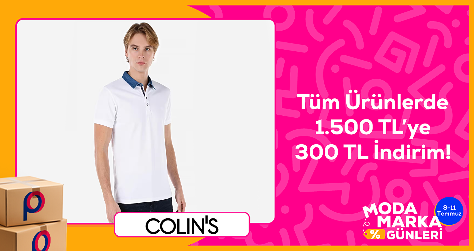 Colin’s Tüm ürünlerde 1500 TL ye 300 TL indirim