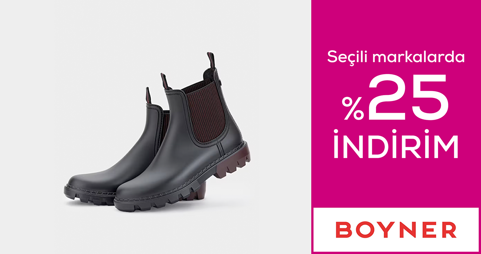 Boyner Seçili Markalarda %25 İndirim!