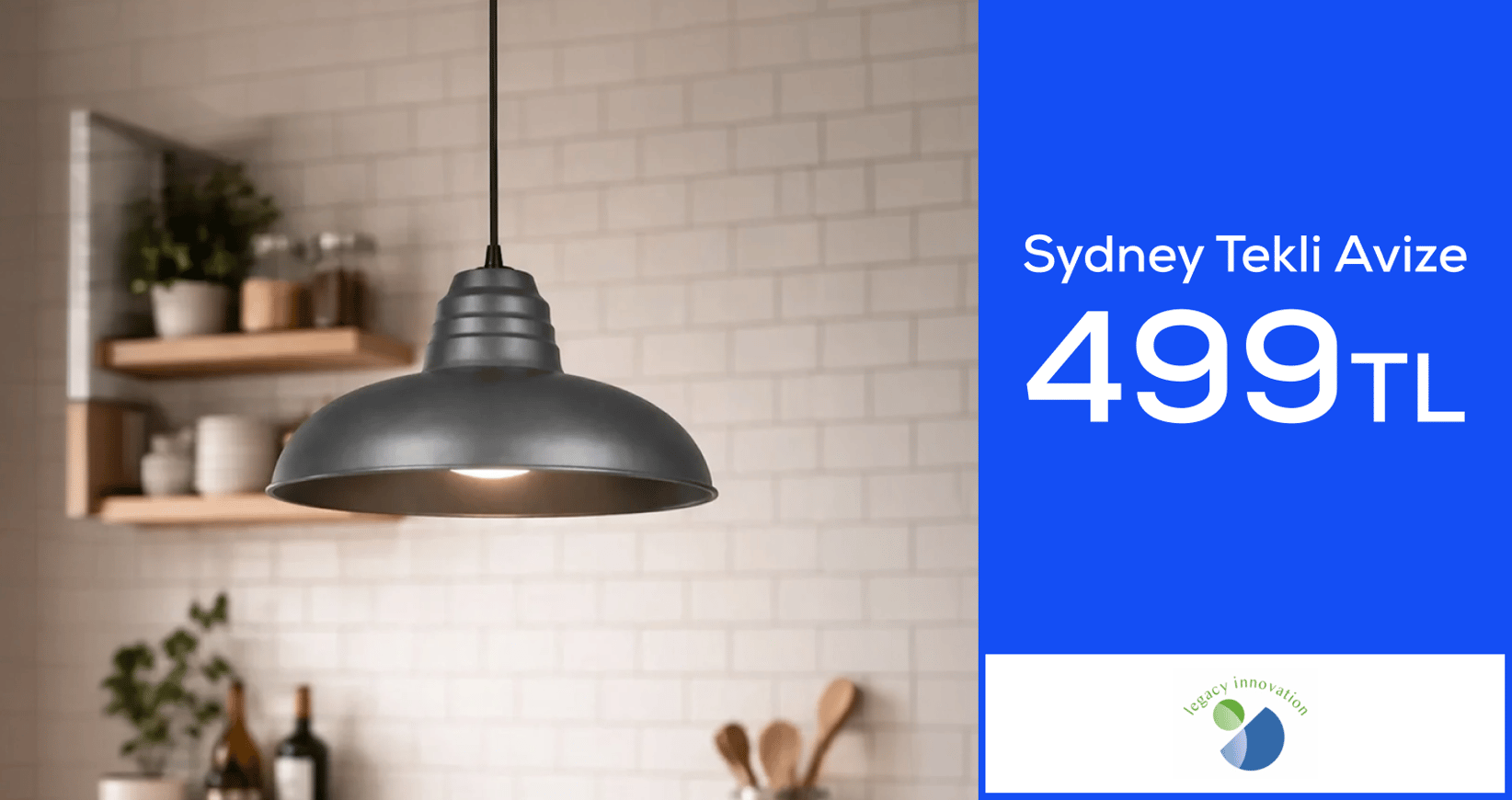 Sydney Tekli Avize 499TL!