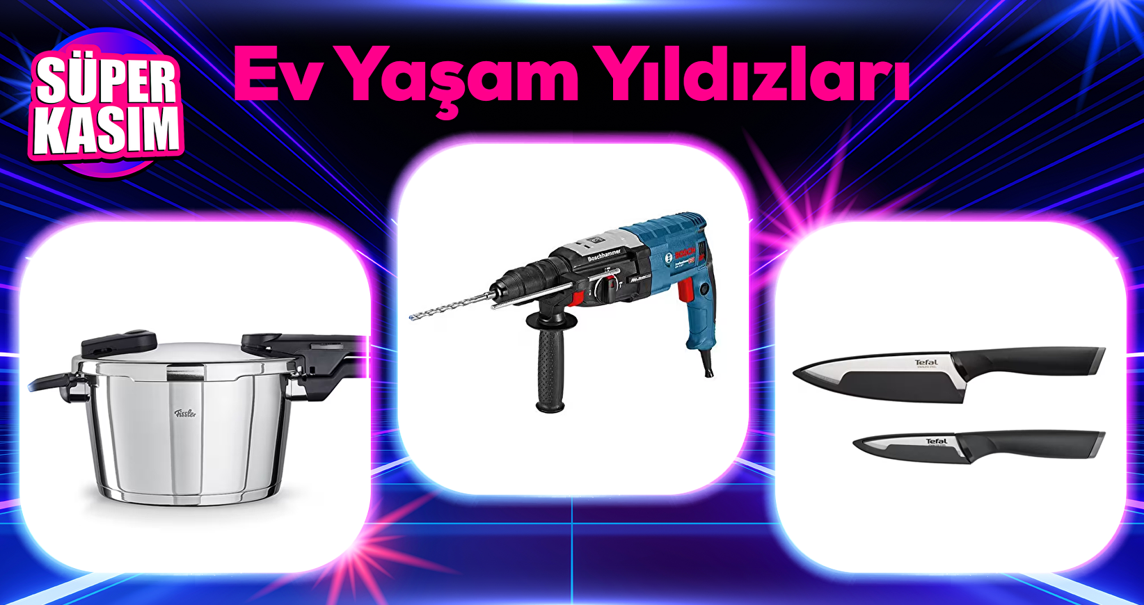 Black Friday Ev Yaşam Yıldızları