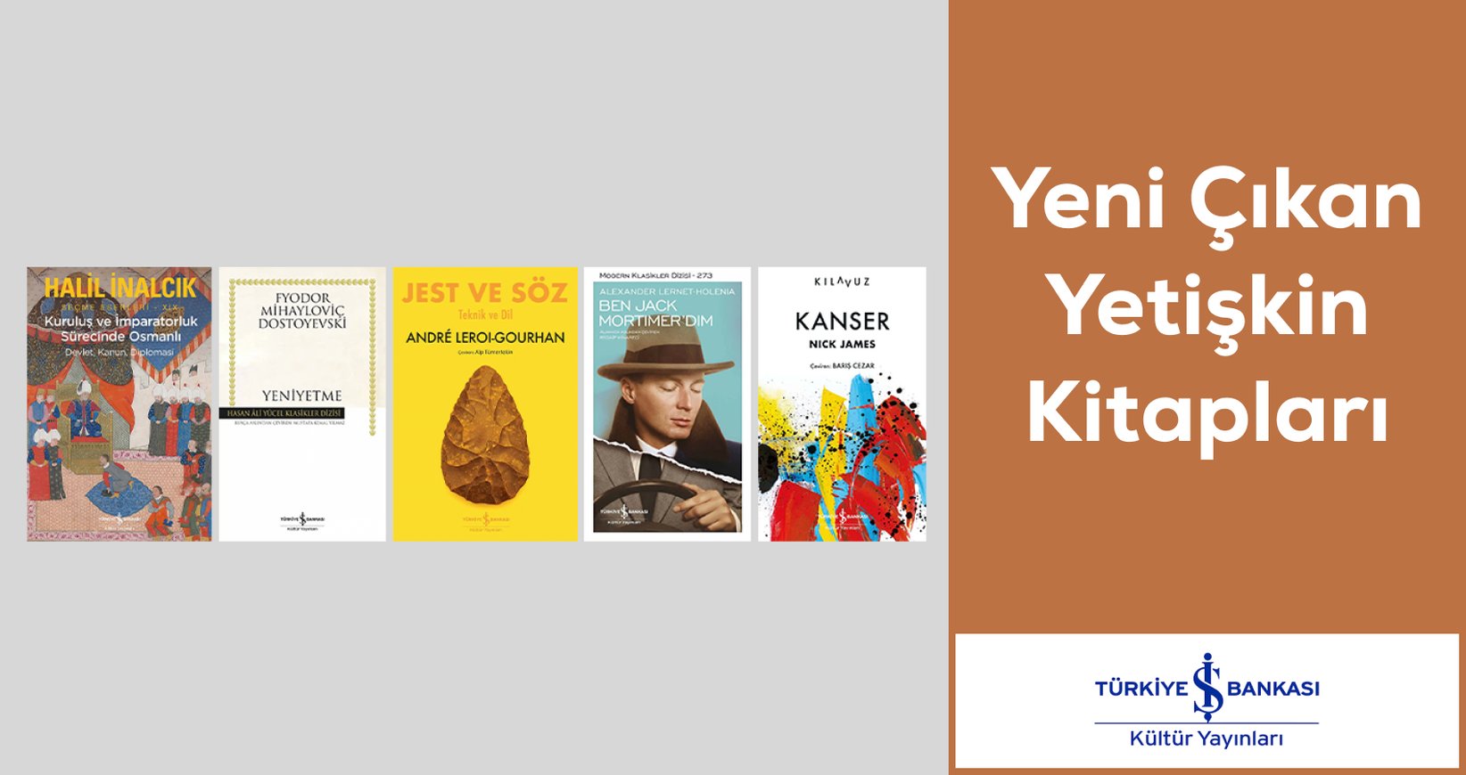 Yeni Çıkan Yetişkin Kitapları