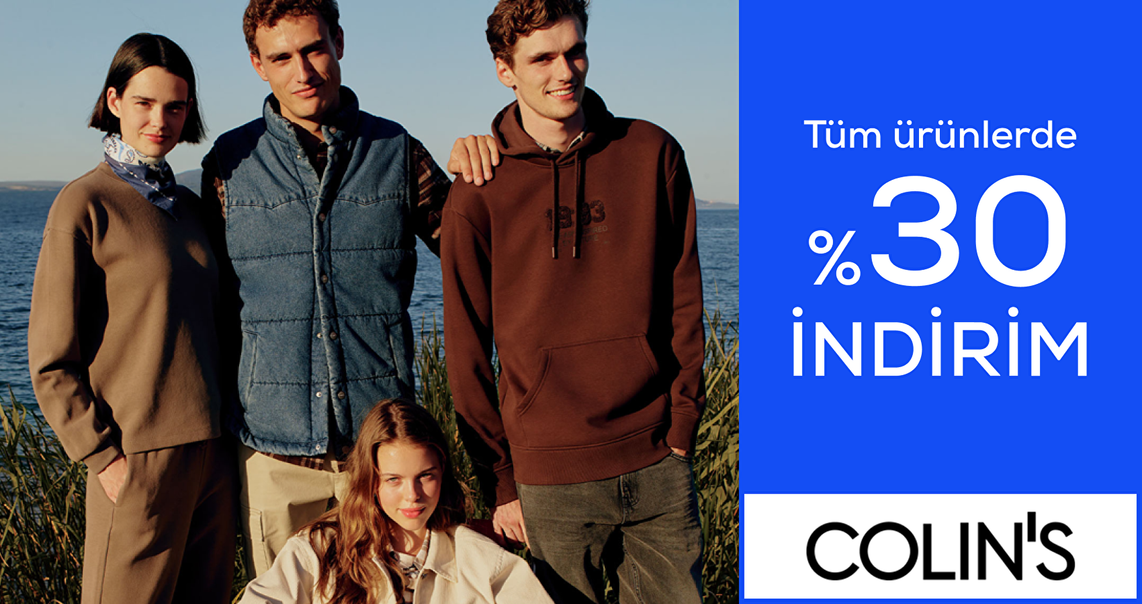 Colin's Tüm ürünlerde %30 indirim