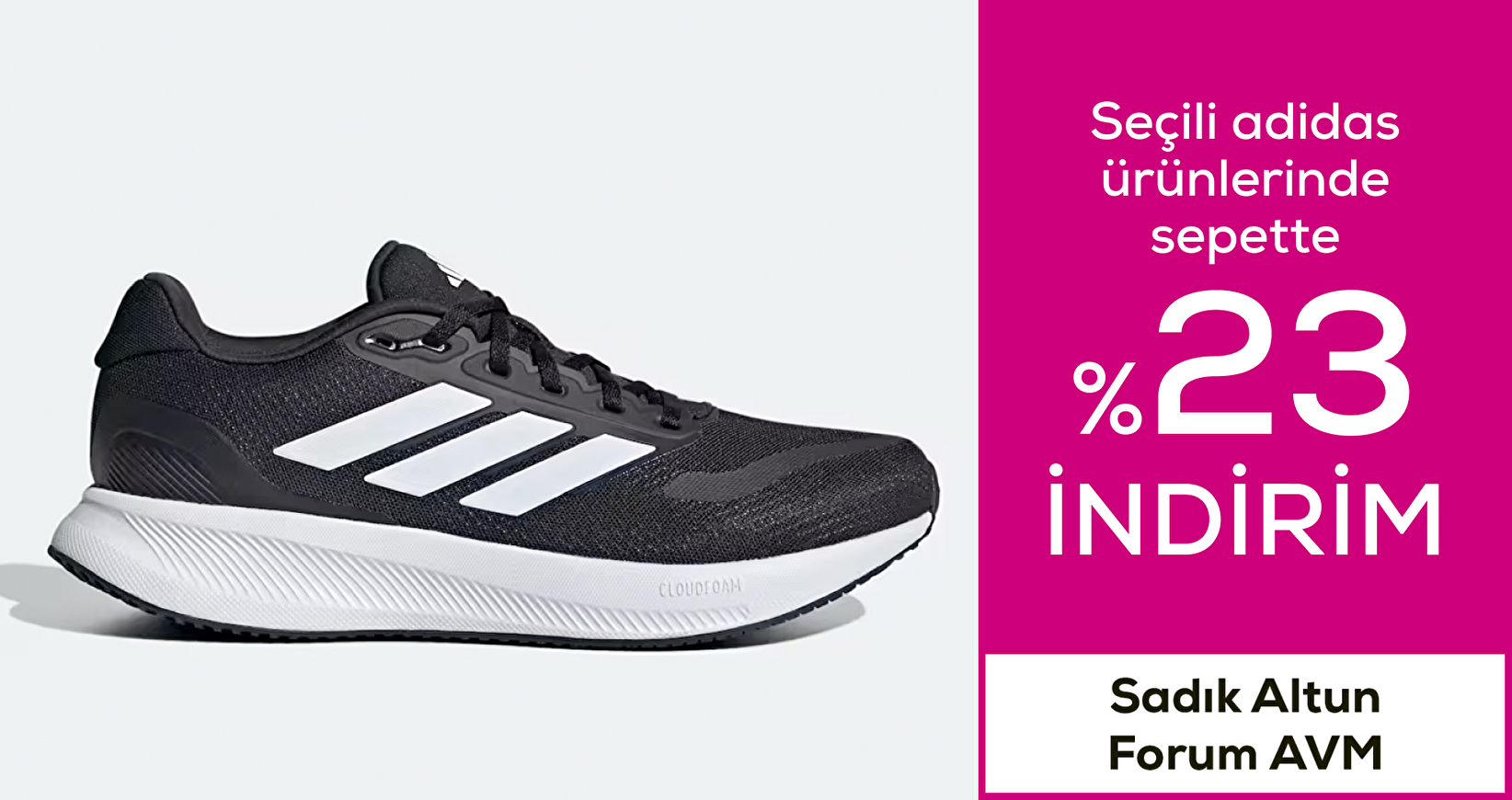 Seçili adidas Ürünlerinde Sepette %23 İndirim