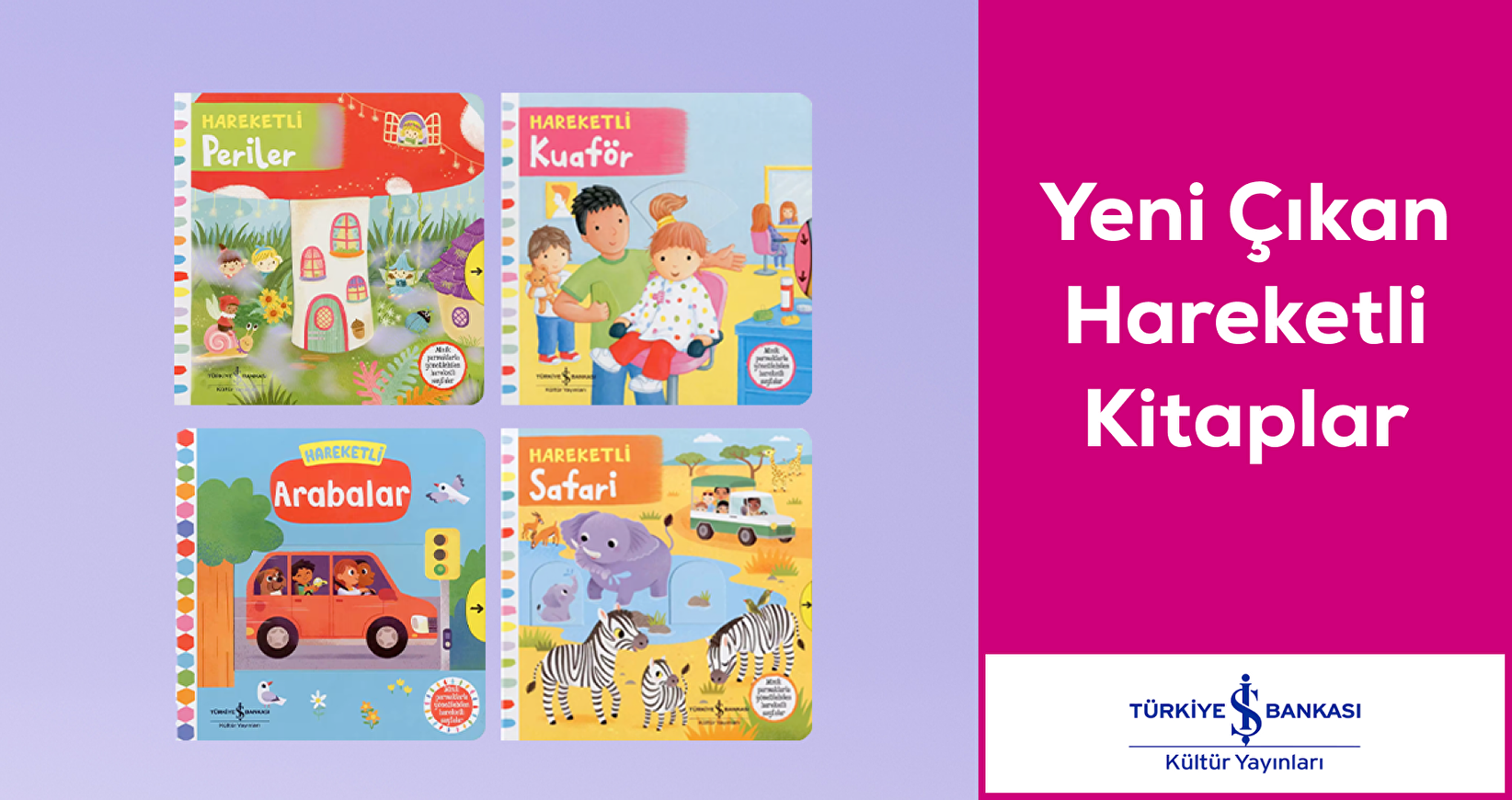 Yeni Çıkan Hareketli Kitaplar