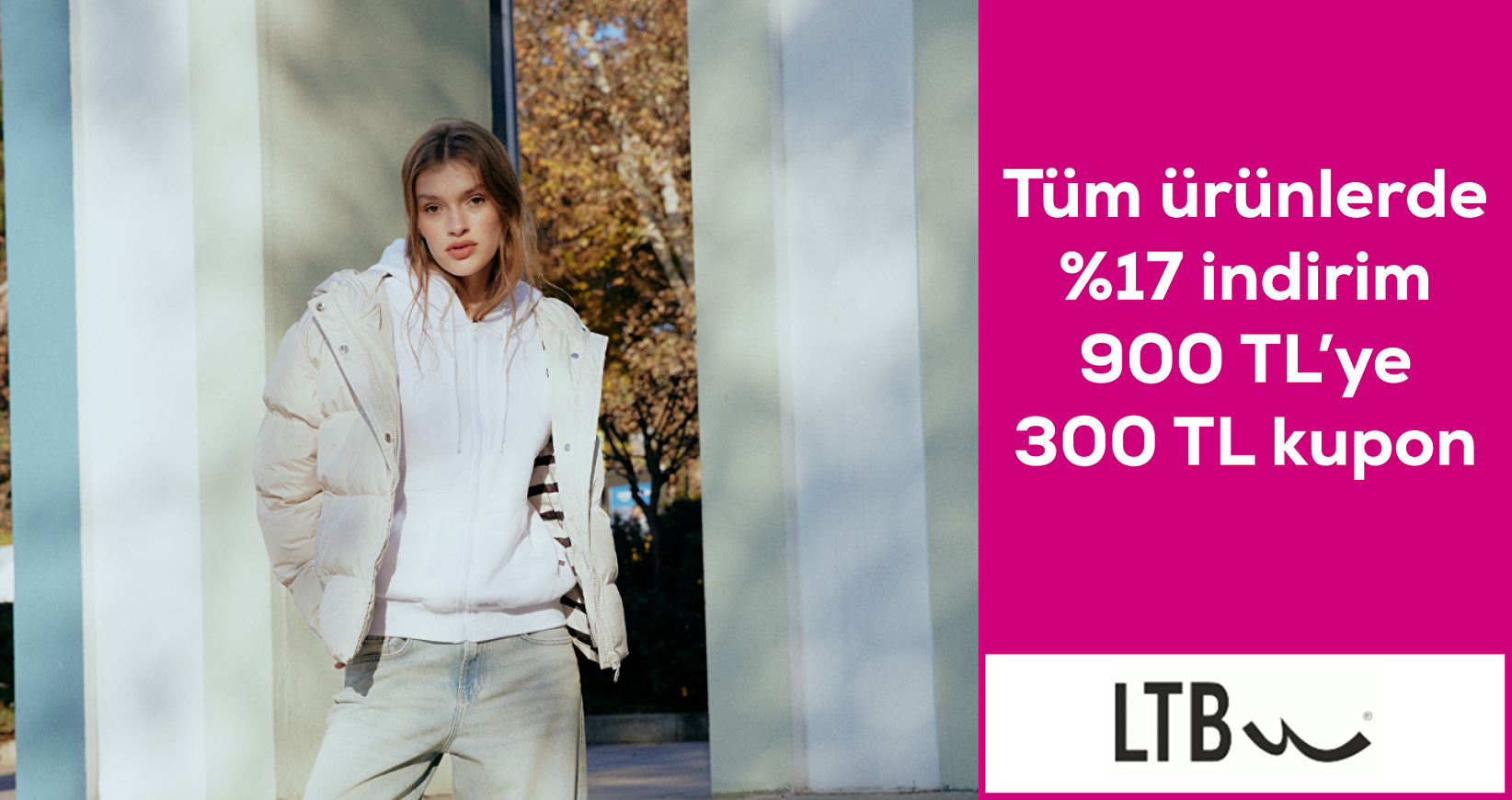LTB %17 indirim 900 TL ye 300 TL kupon
