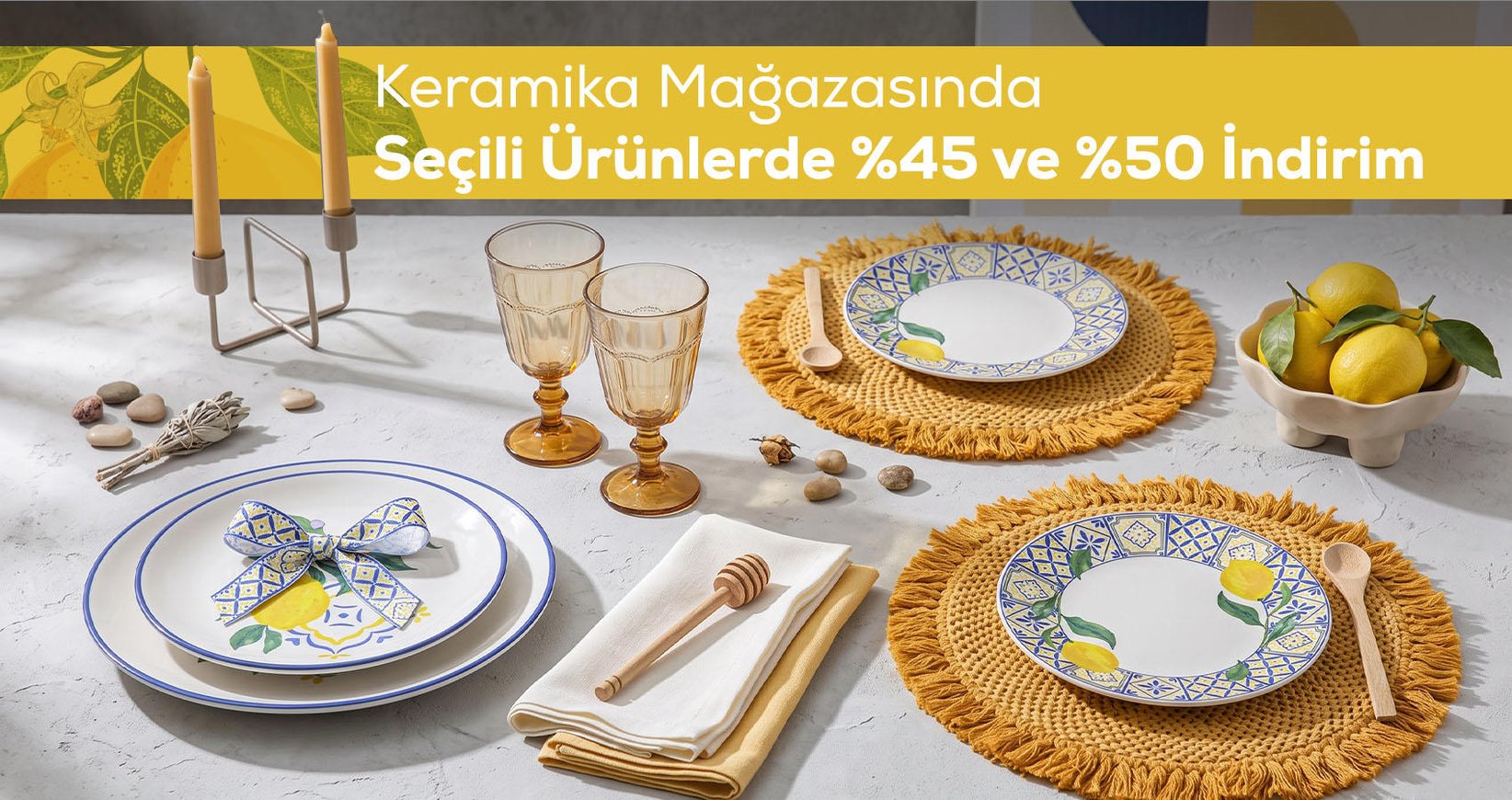Keramika %45 ve %50 İndirim!