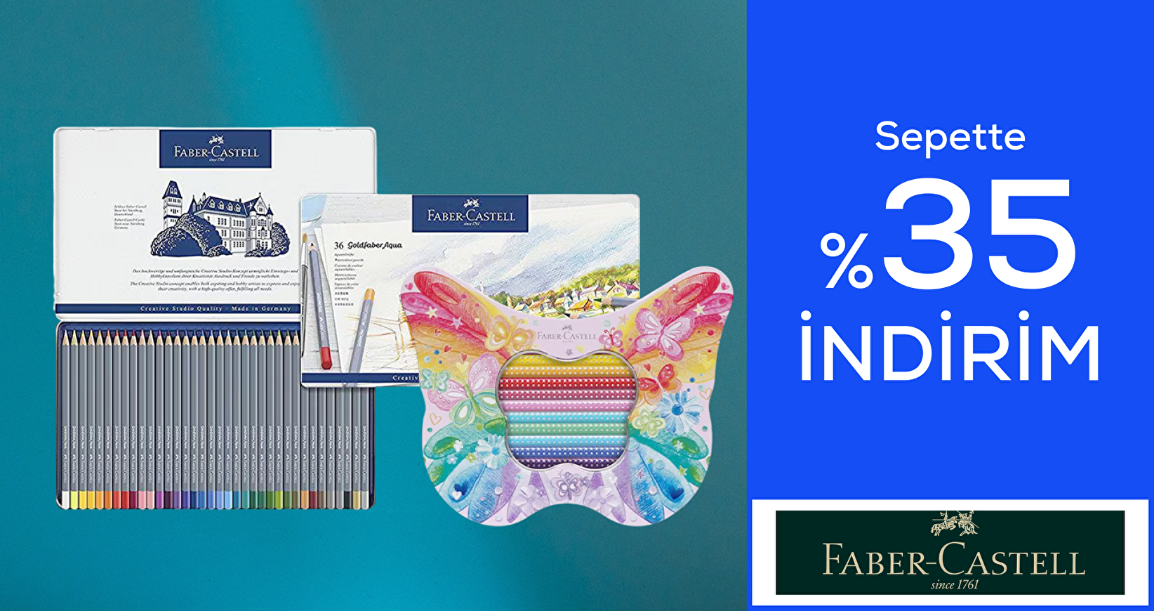 Faber-Castell Sepette %35 İndirim