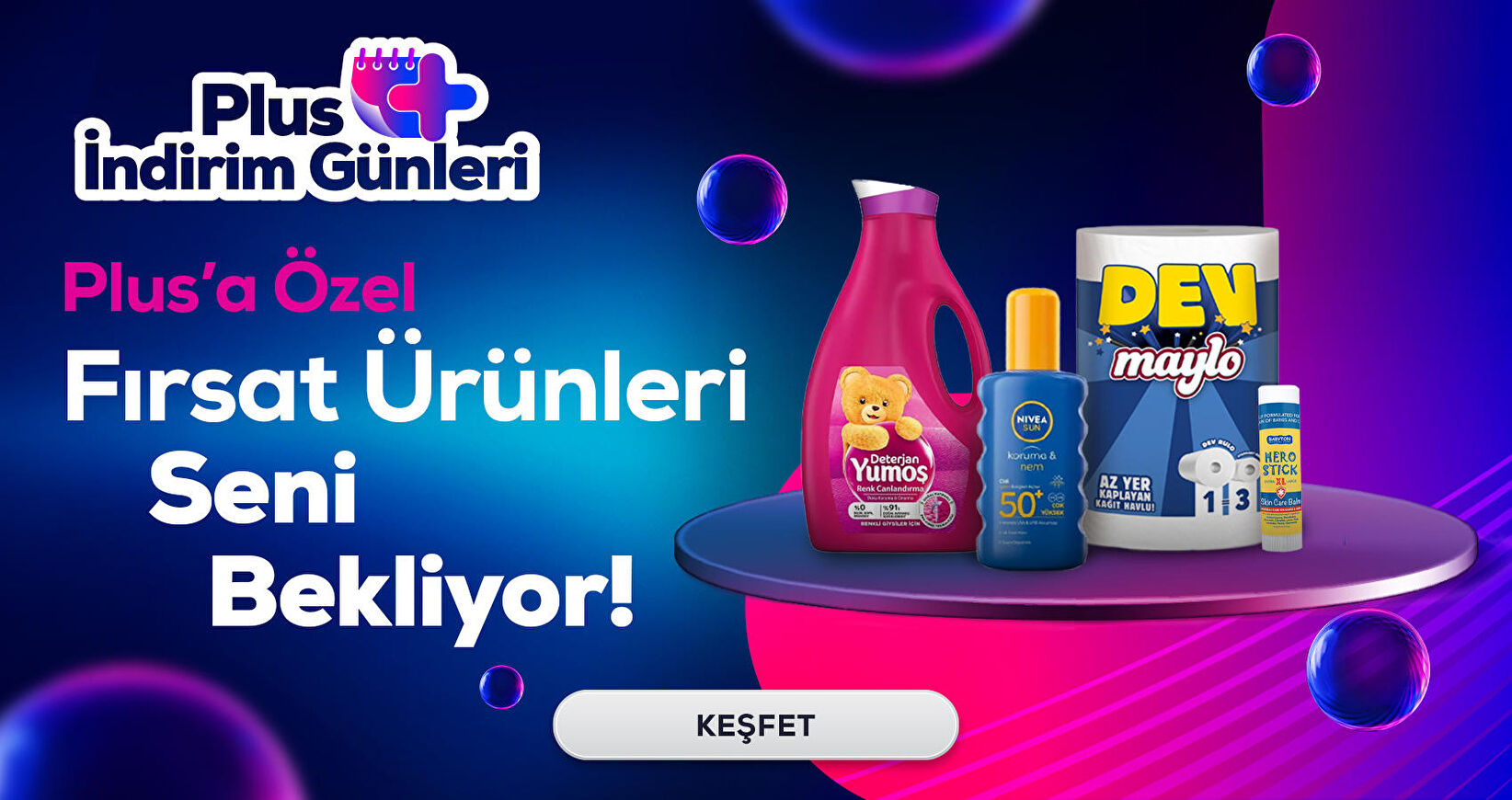 Plus'a Özel Fırsat Ürünleri