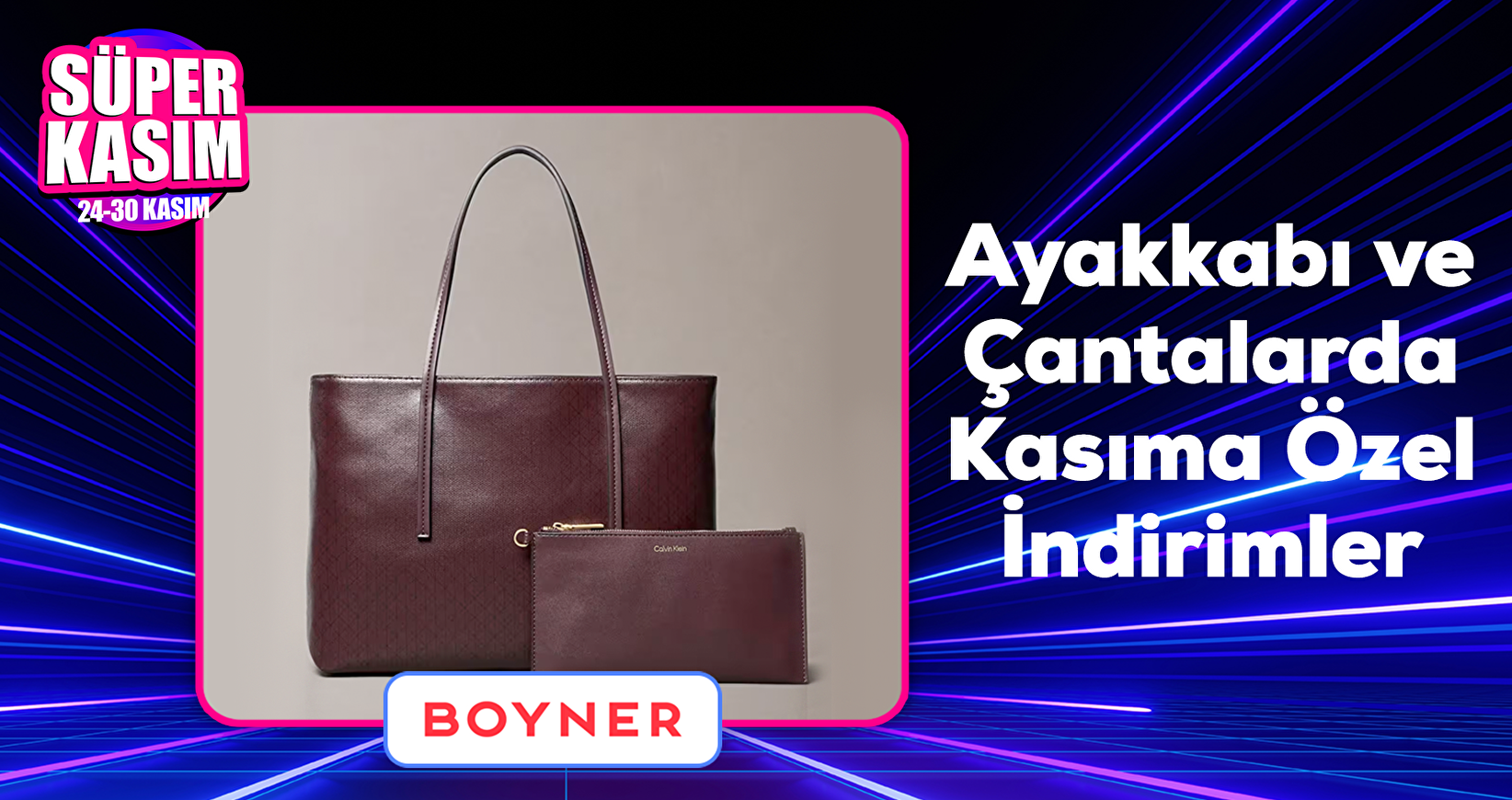 Boyner Ayakkabı Çanta Ürünlerinde Kasım'a Özel İndirimler