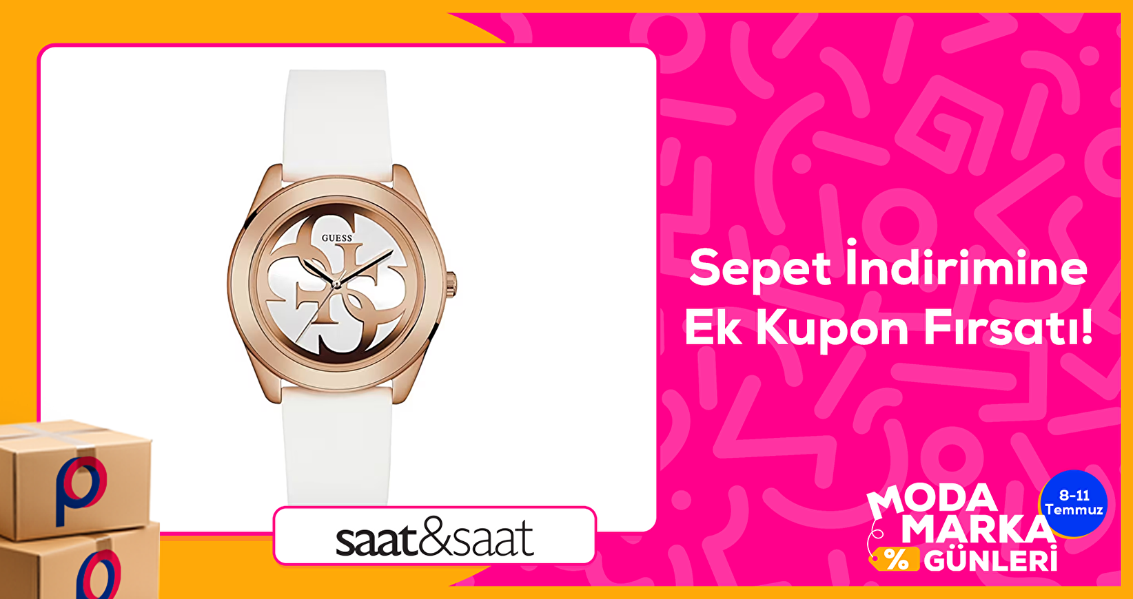 SaatveSaat'te Sepet İndirimine Ek Kupon Fırsatı!