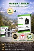 Mumiyo & Shilajit 30 Tablet X 3'lü Paket