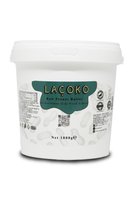 LAÇOKO 1 KG Kova Şekersiz, Katkısız, Glutensiz, Vegan, Doğal Az Kavrulmuş (ÇİĞ) Yer Fıstığı Ezmesi (1 KG)